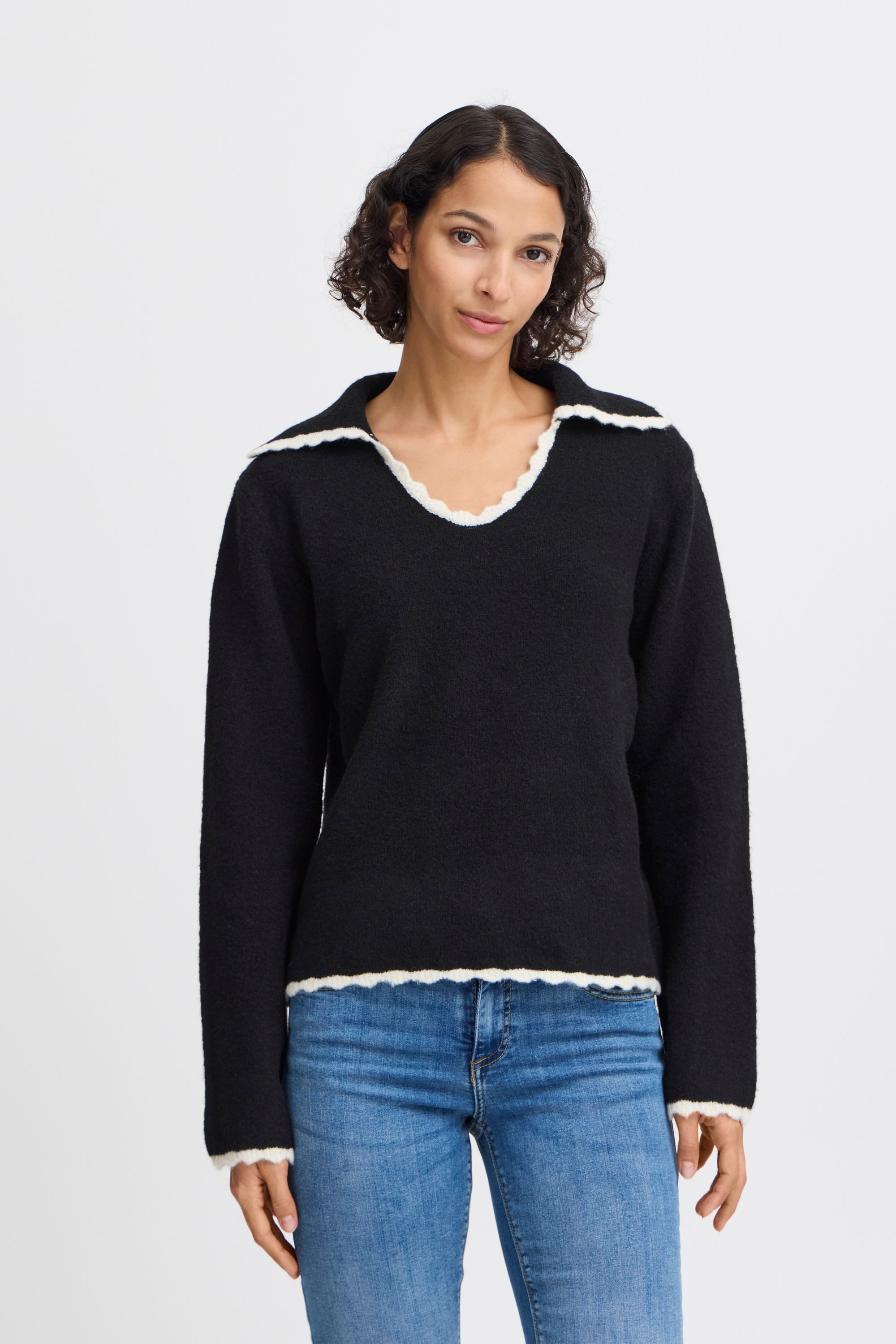 b.young Strickpullover Strickpullover