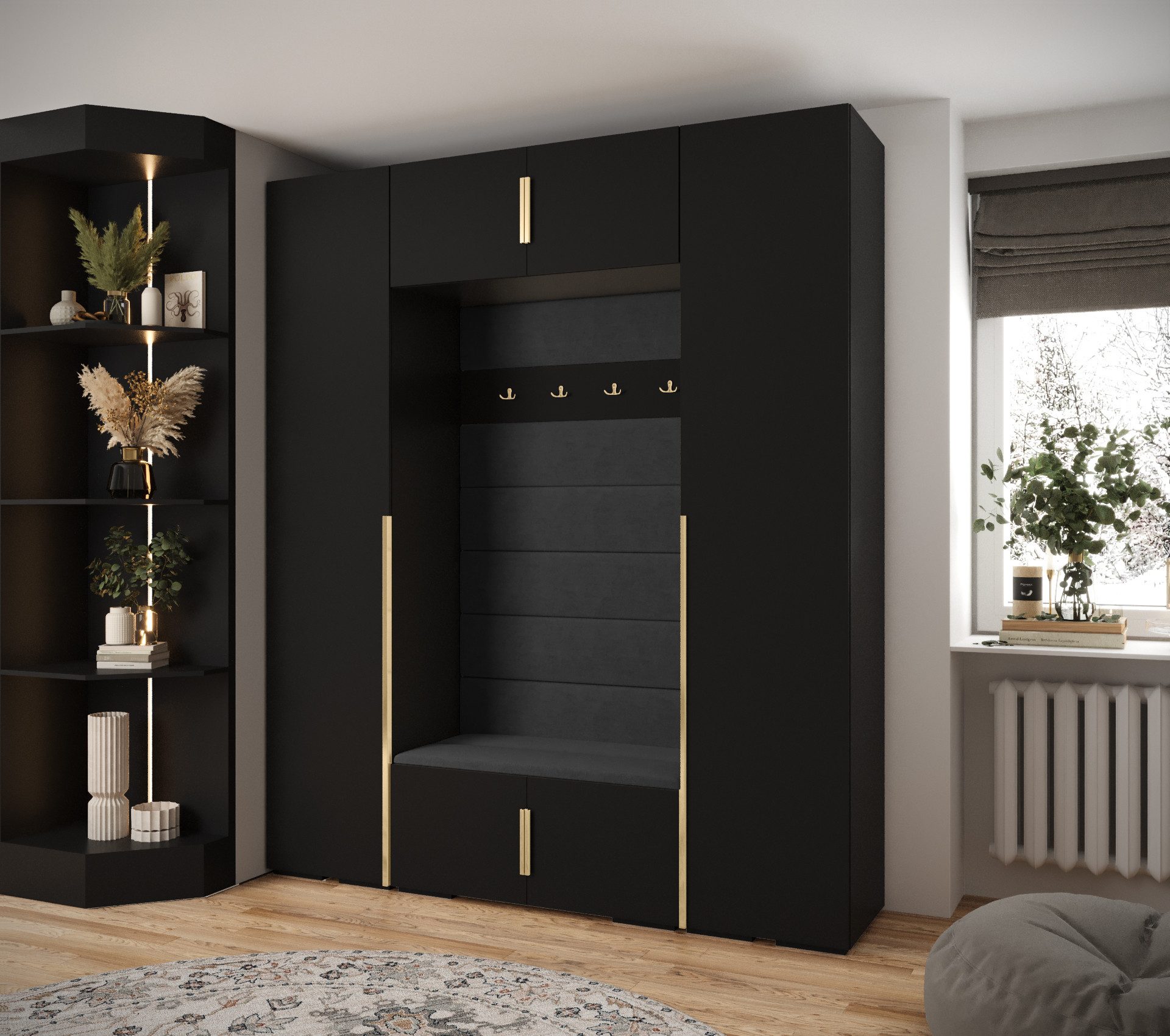 ABIKS MÖBEL Kompaktgarderobe INOVA 1 SATZ günstig online kaufen