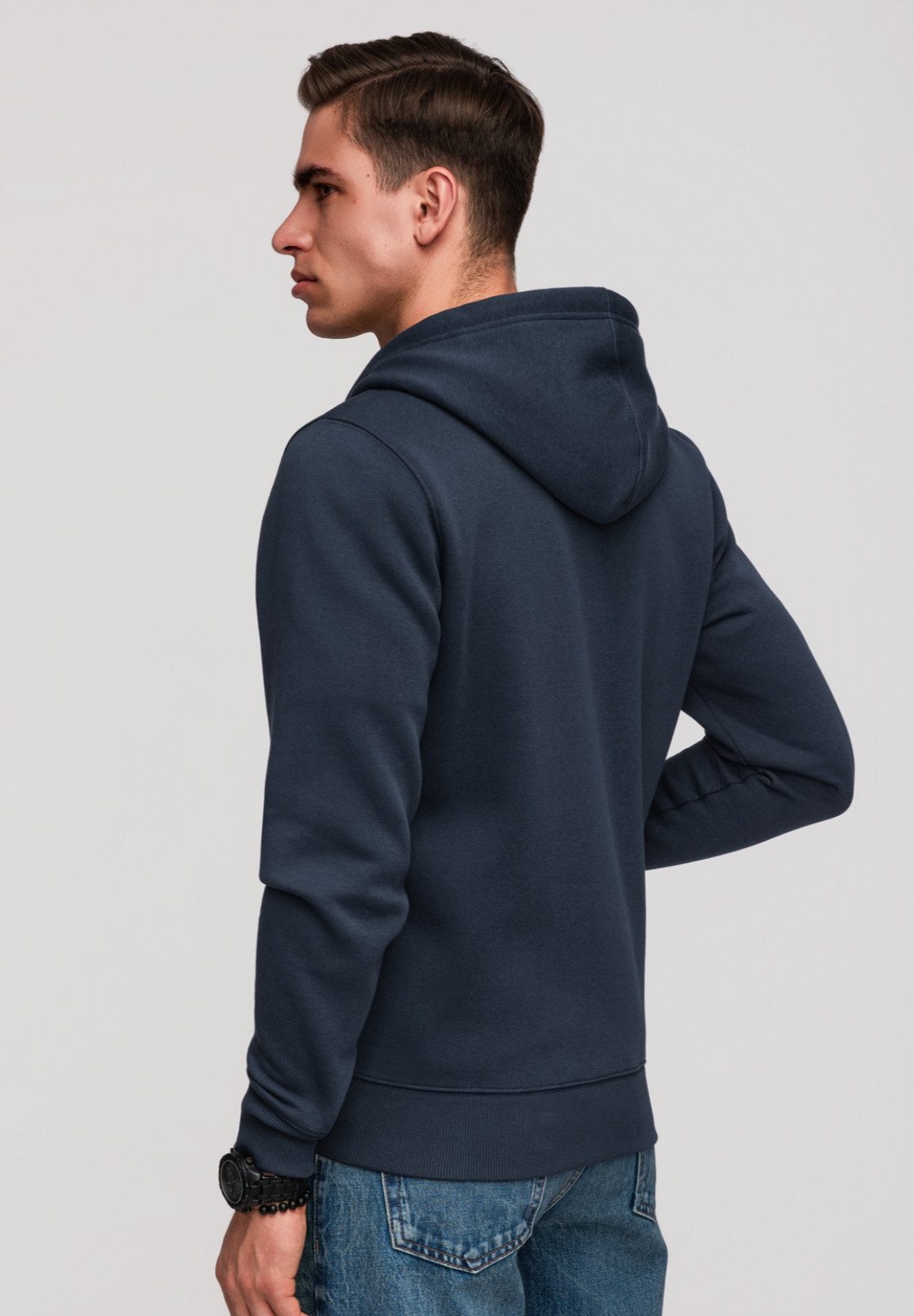 OMBRE Kapuzensweatjacke Kapuzensweatshirt