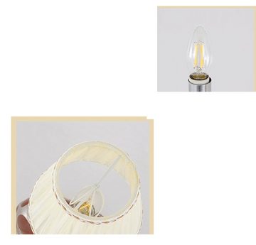 FIDDY Lampenschirm 6 Kronleuchter-Lampenschirme am Nachttisch