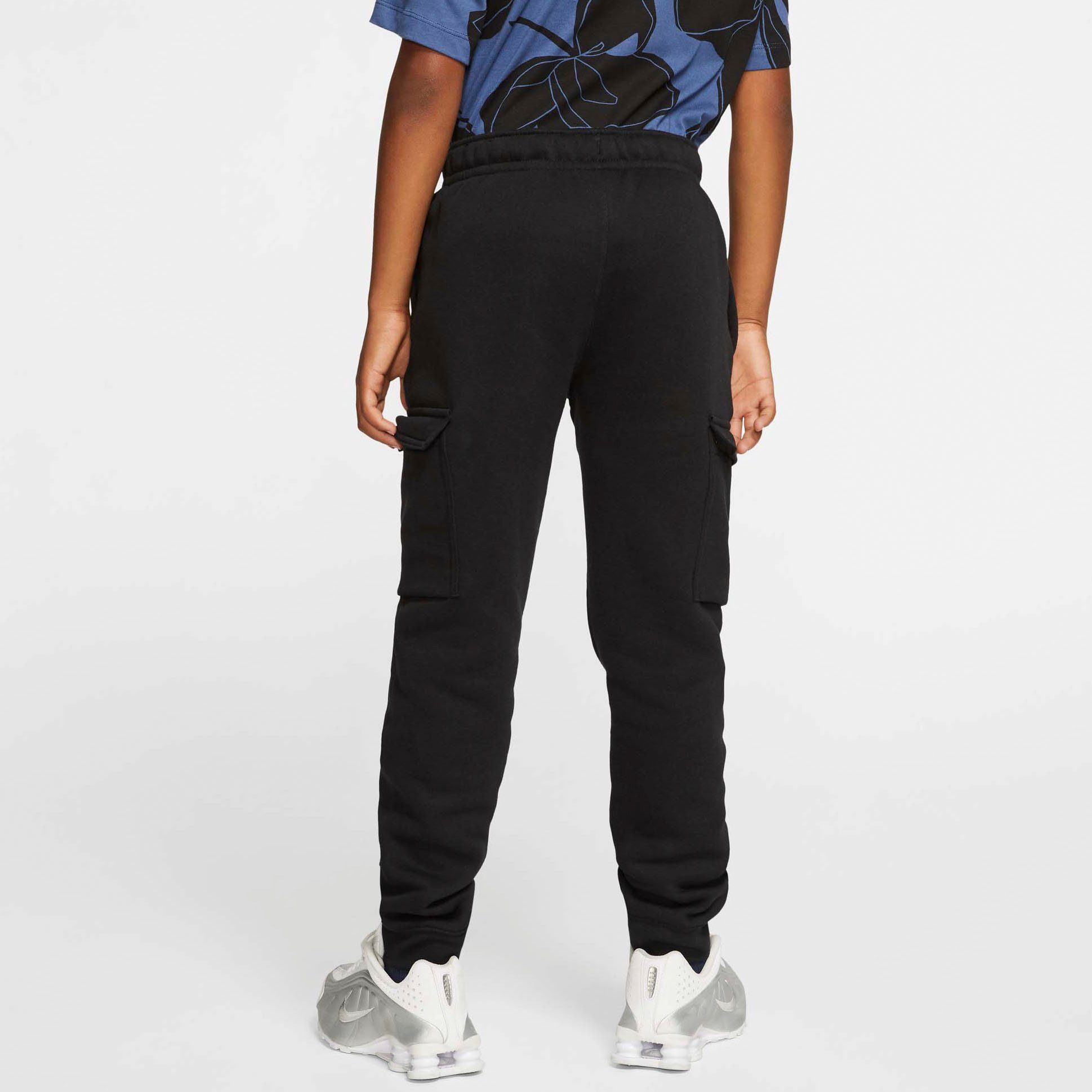 Nike Sportswear Pants Cargo Club (Boys) Jogginghose schwarz Kids' Big