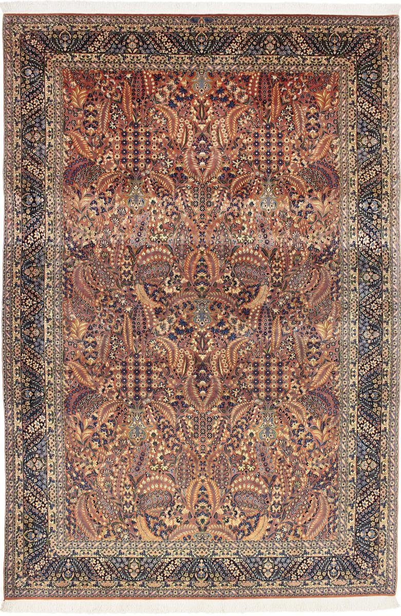 Orientteppich Kerman Rafsanjan Sherkat 216x364 Handgeknüpfter Orientteppich, Nain Trading, rechteckig, Höhe: 12 mm