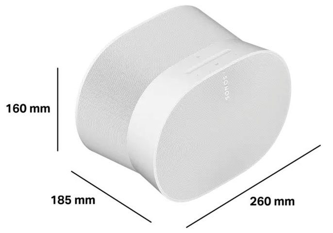 Sonos Era 300 (Bluetooth, WLAN) weiß Stereo Lautsprecher