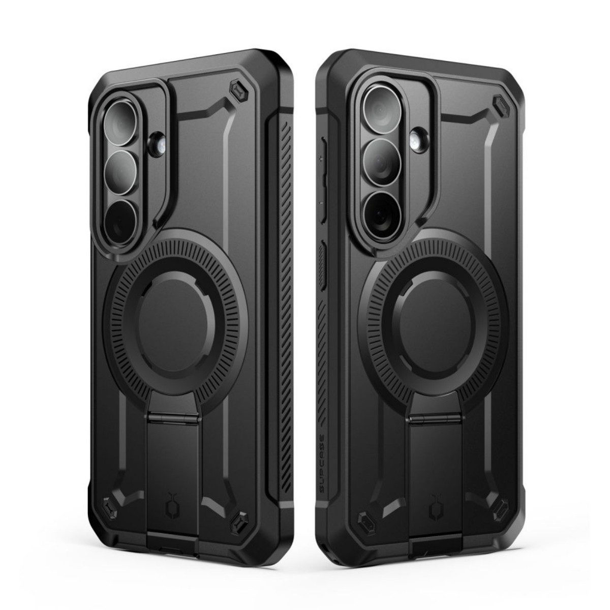 Supcase Schutz-Set Unicorn Beetle Pro Mag Hülle + Schutzglas Set für Samsung Galaxy S26+ 6,7 Zoll, Zwei Frontrahmen erlauben Nutzung mit oder ohne Displayschutz