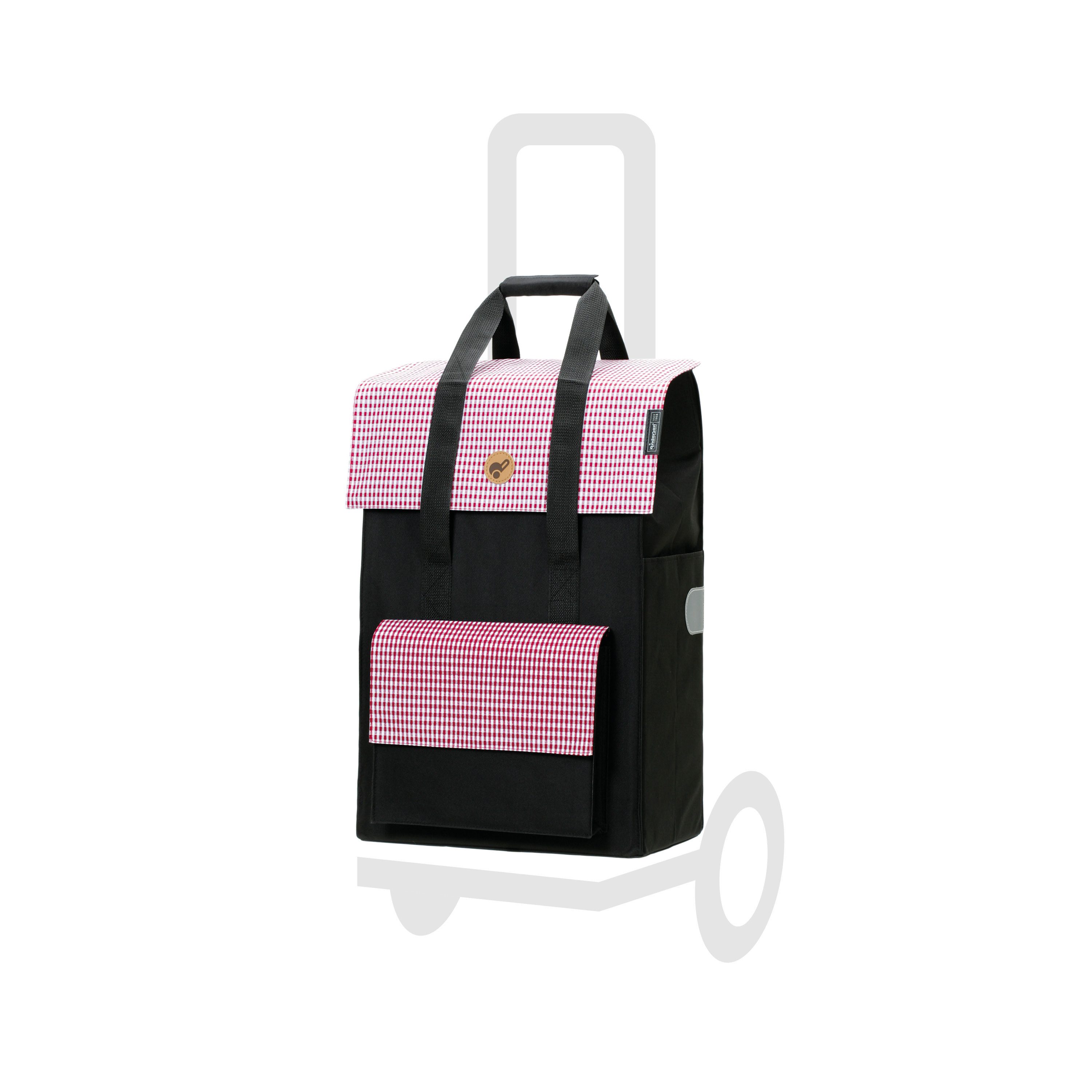 Andersen Einkaufstrolley Tasche Milla rot, wasserabweisend günstig online kaufen