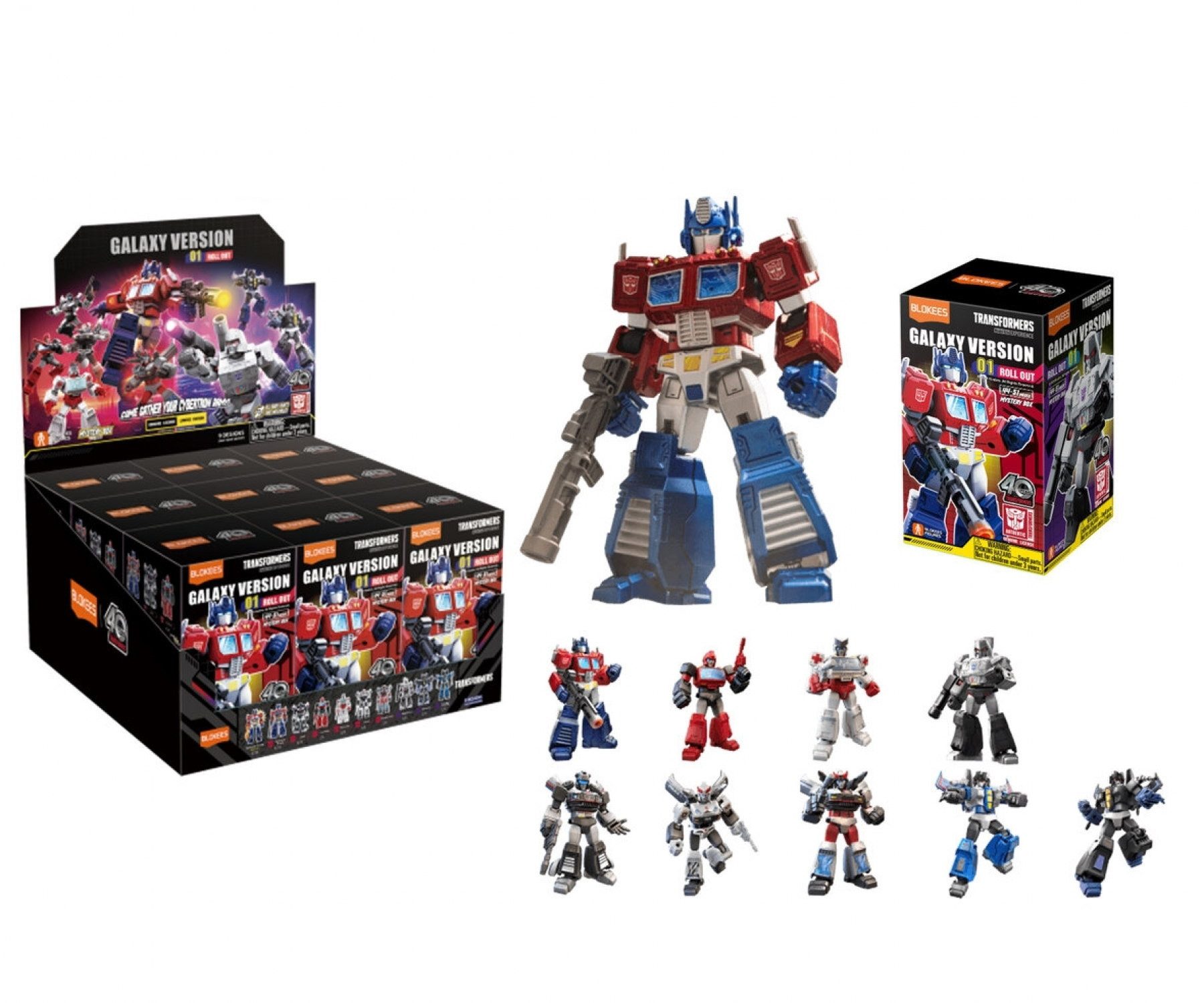 Dickie Toys Blokees Transformers Galaxy 01 zufälliger Bausatz 44-51 Tl. 201120010 Spielbausteine