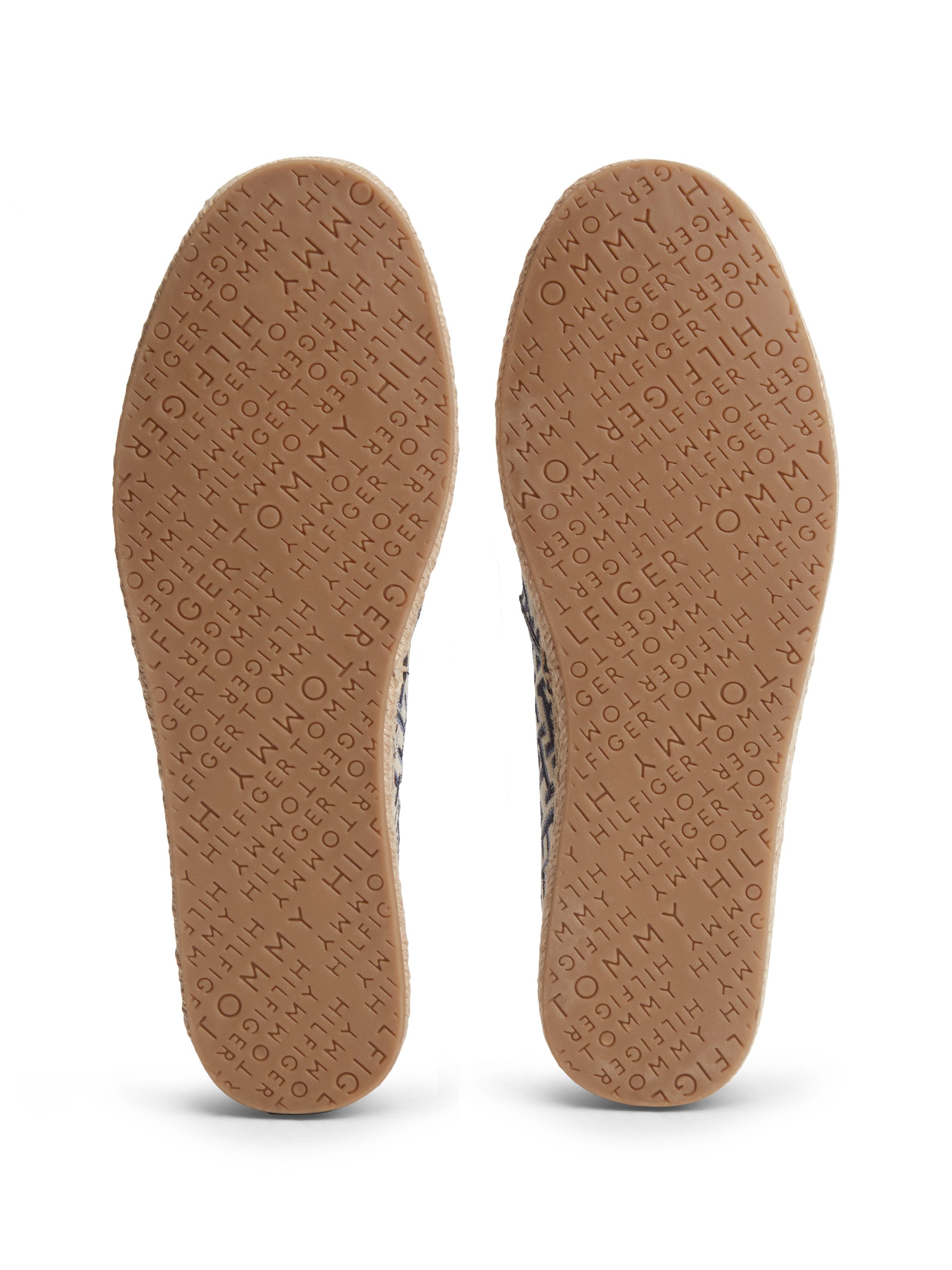 Tommy Hilfiger TH MONOGRAM JACQUARD ESPADRILLE Espadrille Sommerschuh, Slipper mit TH-Allover-Logodruck - schmale Form