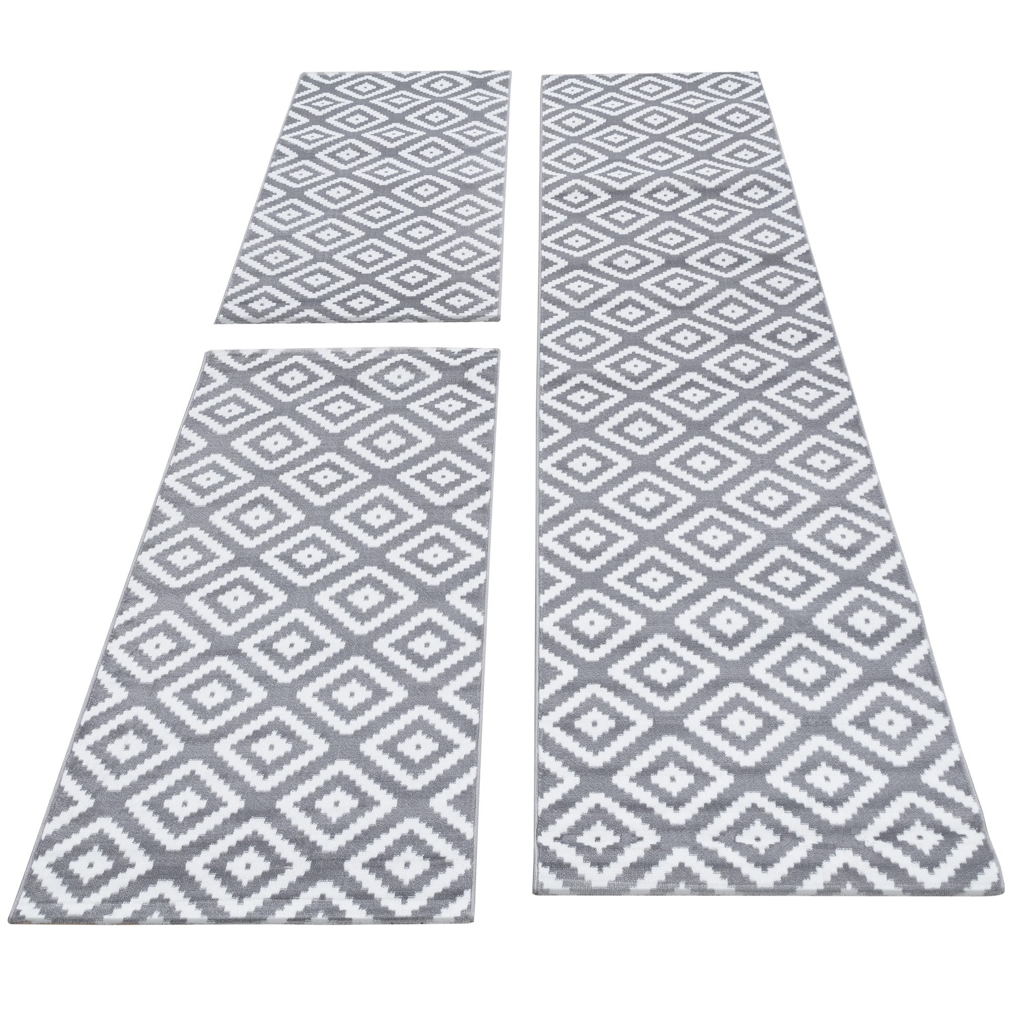 SIMPEX24 Kurzflor-Bettumrandung Geometrisch Design, Höhe 6 günstig online kaufen