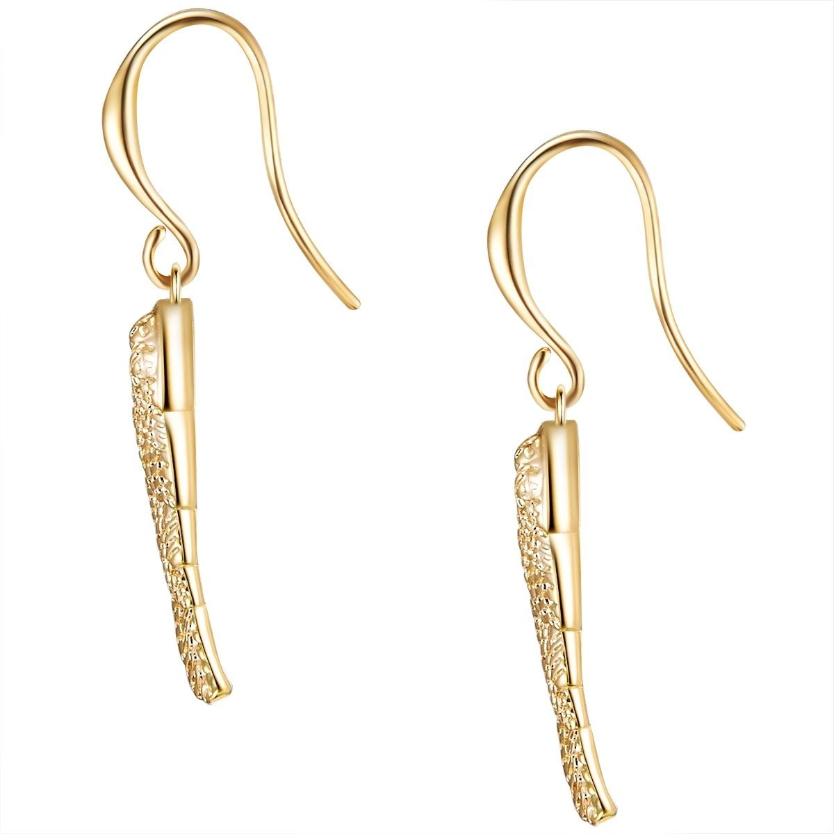 Rafaela Donata Schmuckset Engelsflügel gelbgold (3-tlg), im Engelsflügel Design