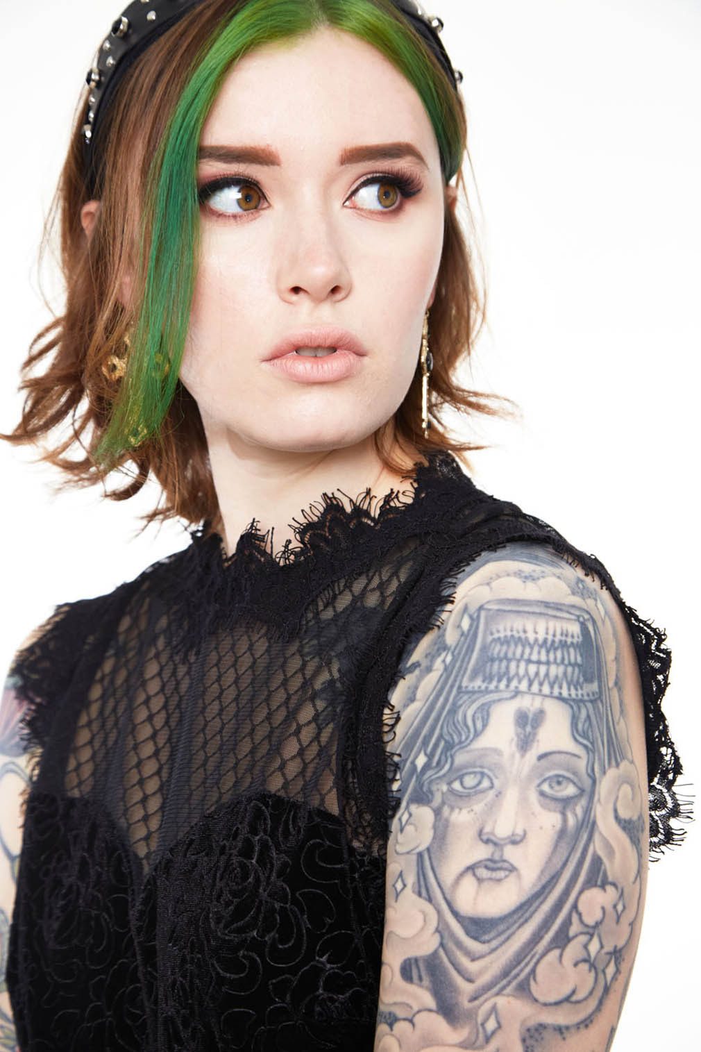 Jawbreaker Minikleid Embroidered Rose Gothic Goth Samt Mesh Spitze Miniklei günstig online kaufen