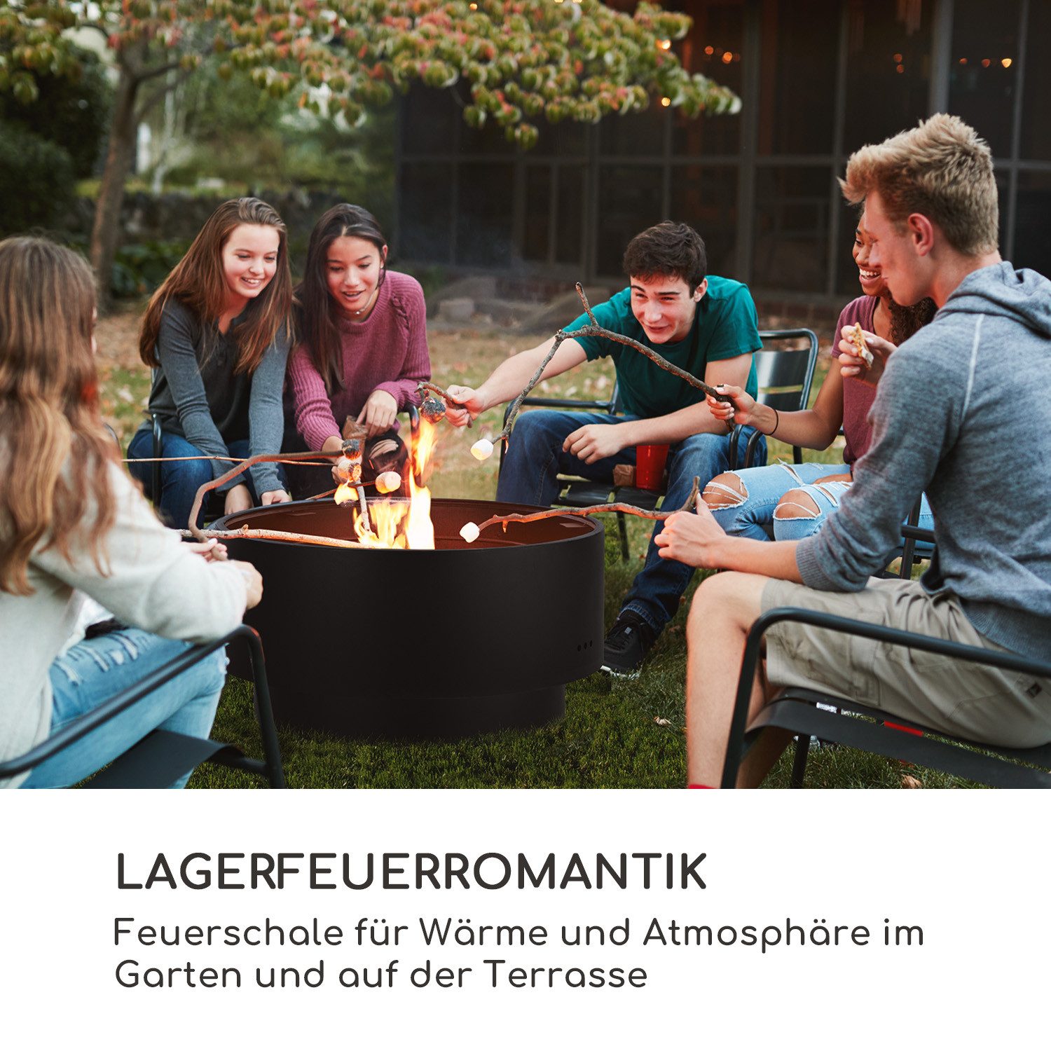 blumfeldt Feuerschale Pompeji, (Set) günstig online kaufen