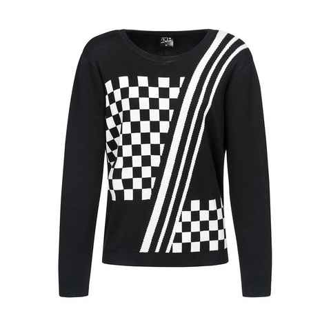 Pussy Deluxe Strickpullover Checkered Knit