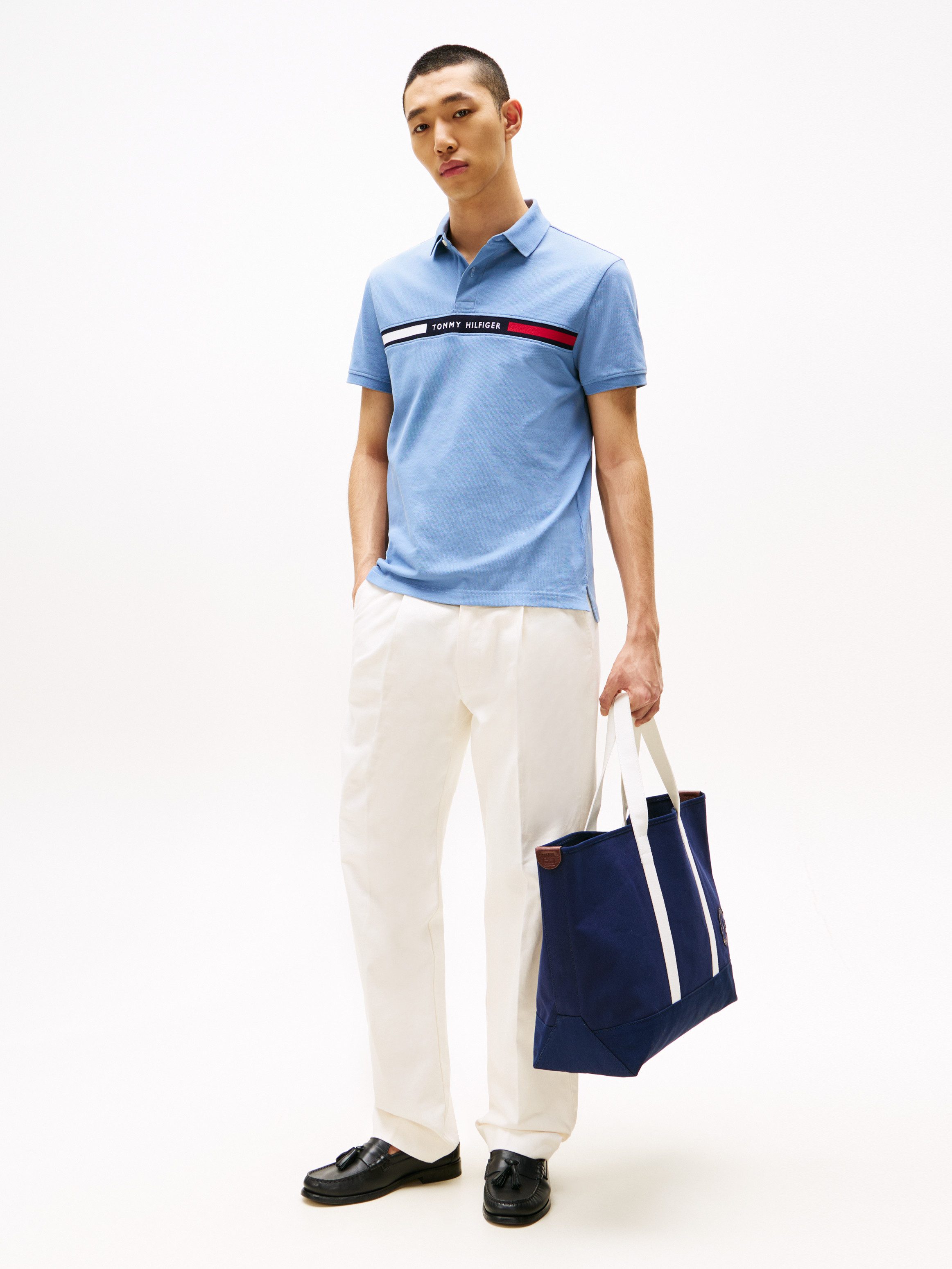 Tommy Hilfiger Poloshirt HILFIGER CHEST INSERT günstig online kaufen