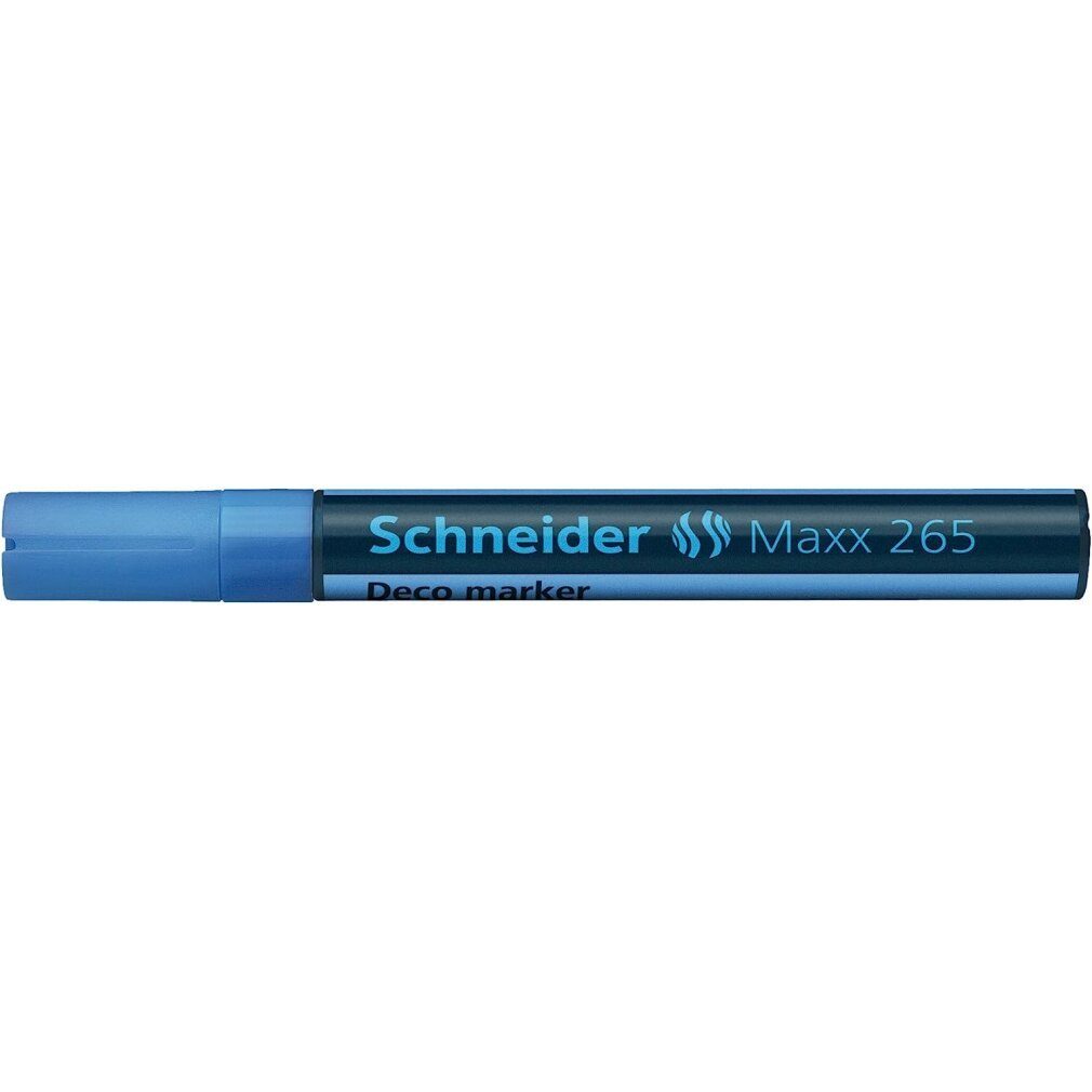 Schneider Permanentmarker Marker Deco-Marker 265 2-3mm hellblau