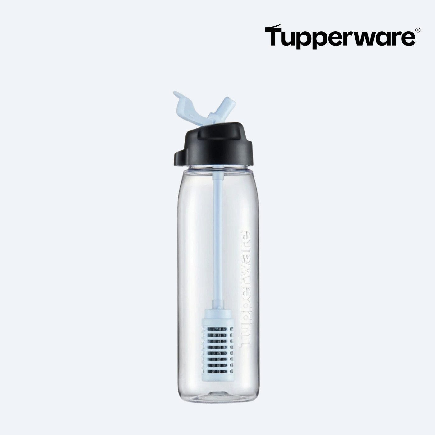 TUPPERWARE Trinkflasche Tupperware Pure&Go® Wasserfilter-Flasche