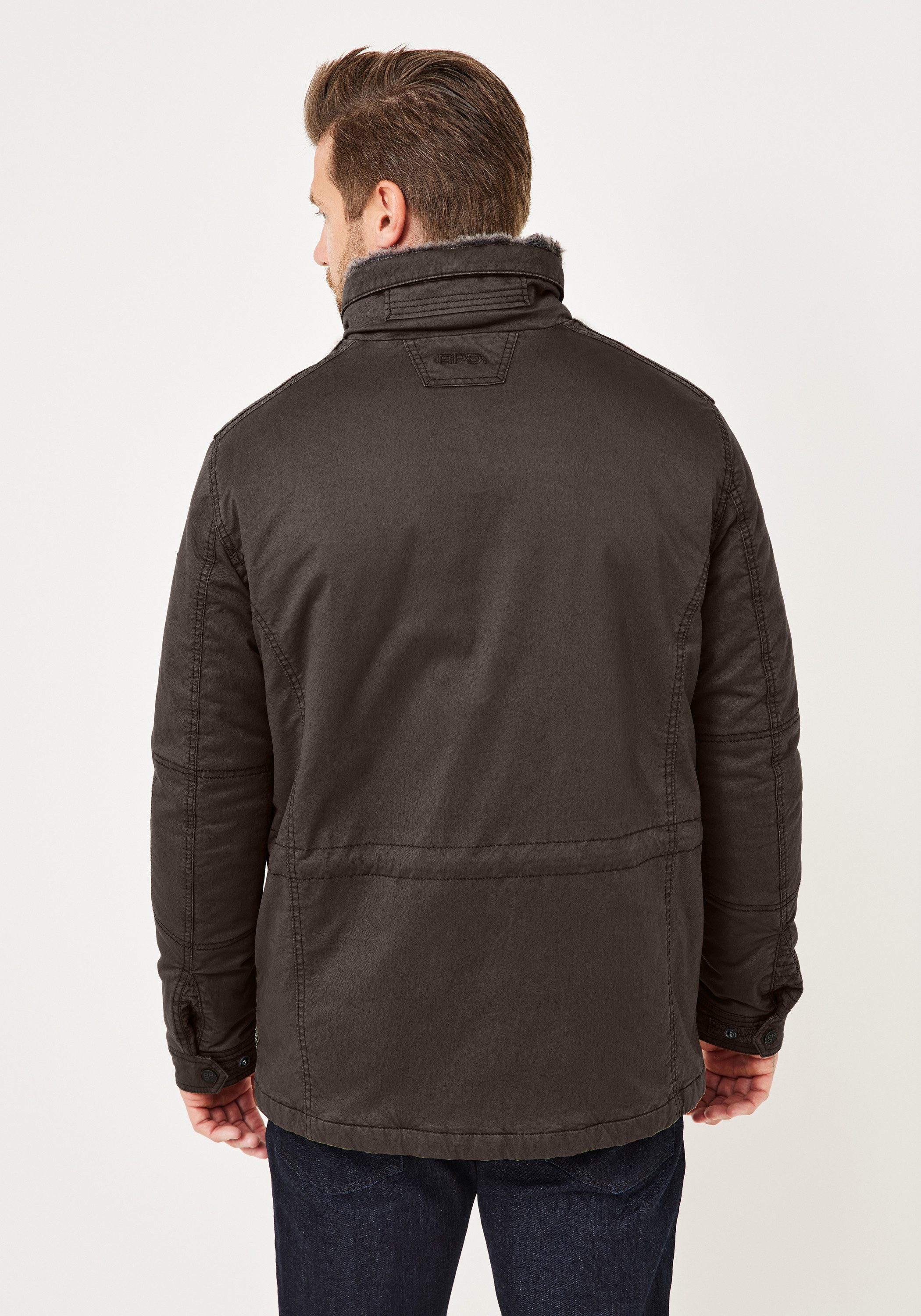 Redpoint Winterjacke KEV Winterjacke aus Baumwolle mit Stretch