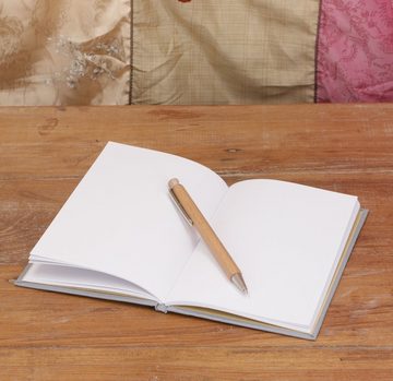 Guru-Shop Tagebuch Notizbuch, Tagebuch - Ganesh grau