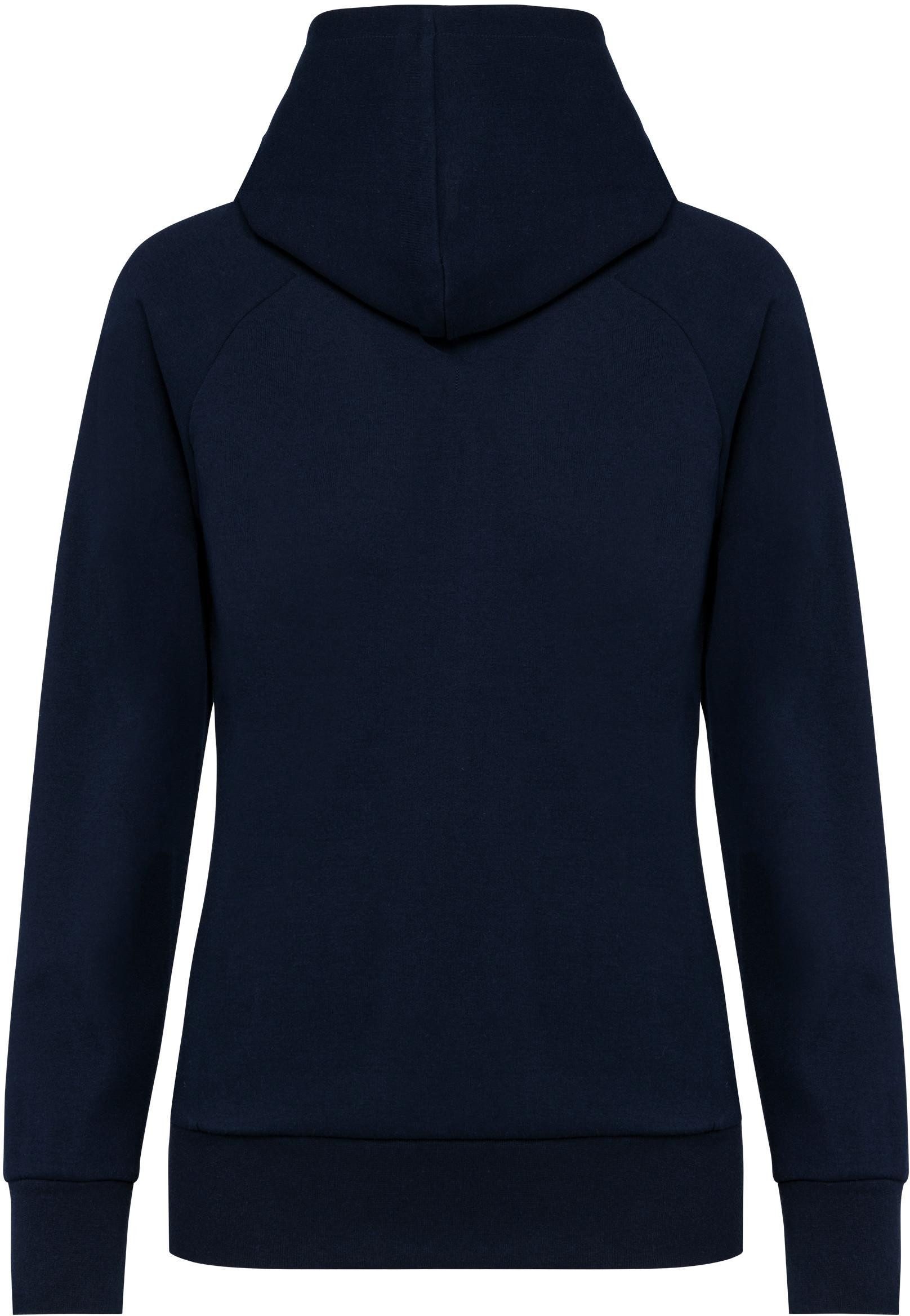 Kariban Kapuzensweatjacke Damenjacke mit Reißverschluss und Kapuze