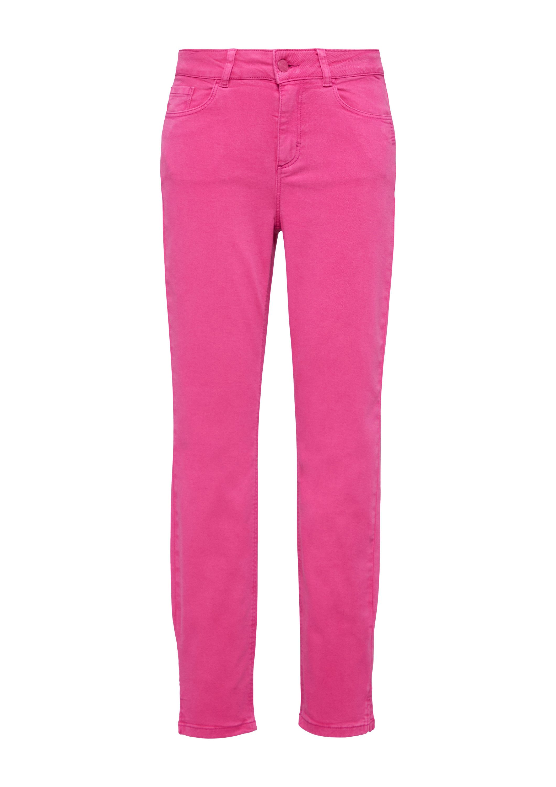 comma Skinny-fit-Jeans Hose Skinny Jeans mit geschlitztem Saum günstig online kaufen