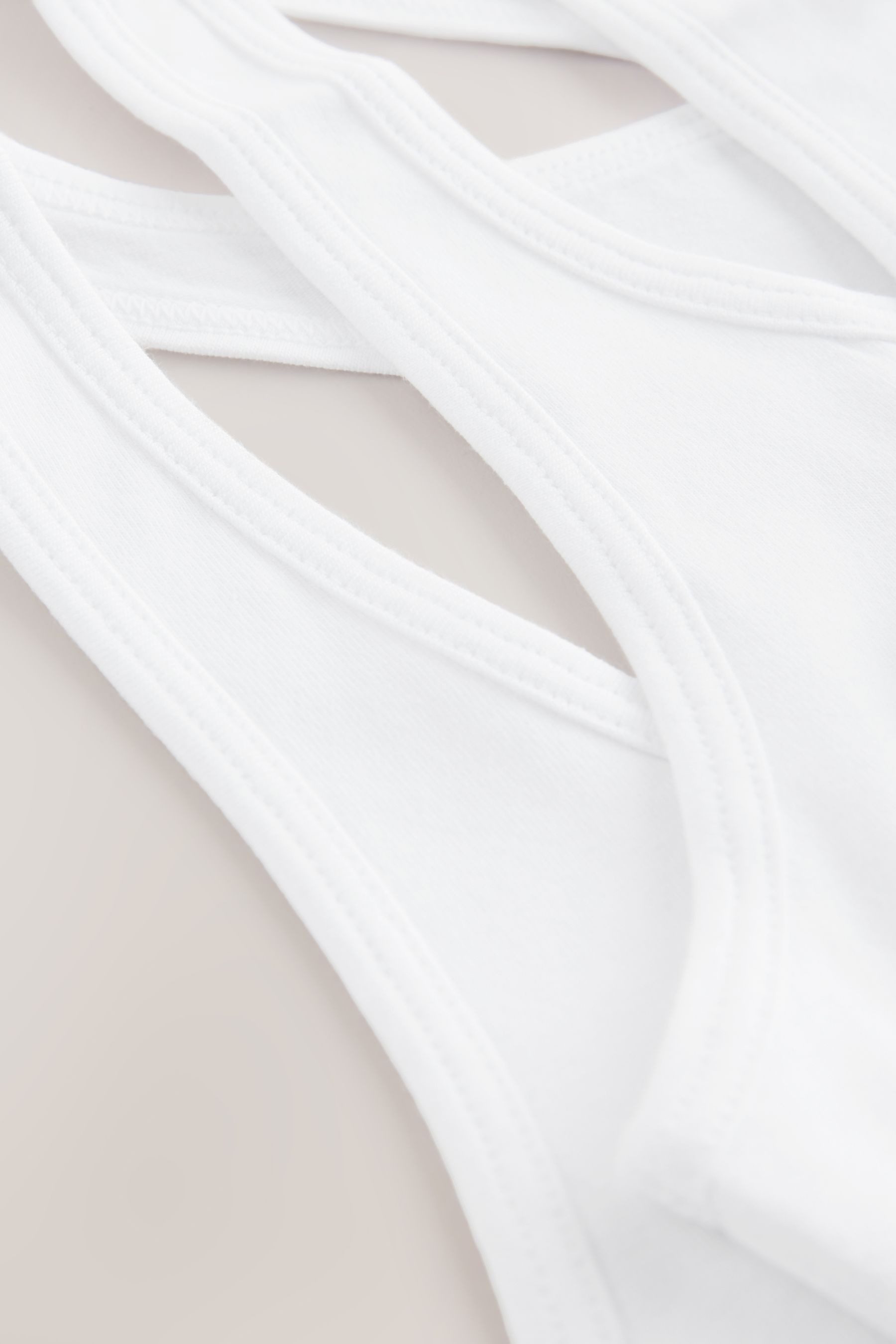 Next Crop-Top 3er-Pack Kurztops mit Ringerrücken (3-tlg) – Bild 2 von 5