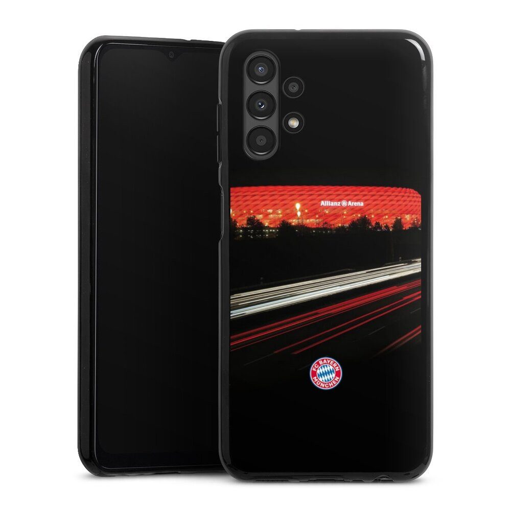 DeinDesign Handyhülle FC Bayern München FCB Stadion FC Bayern München Allianz Arena, Samsung Galaxy A13 4G Silikon Hülle Bumper Case Handy Schutzhülle