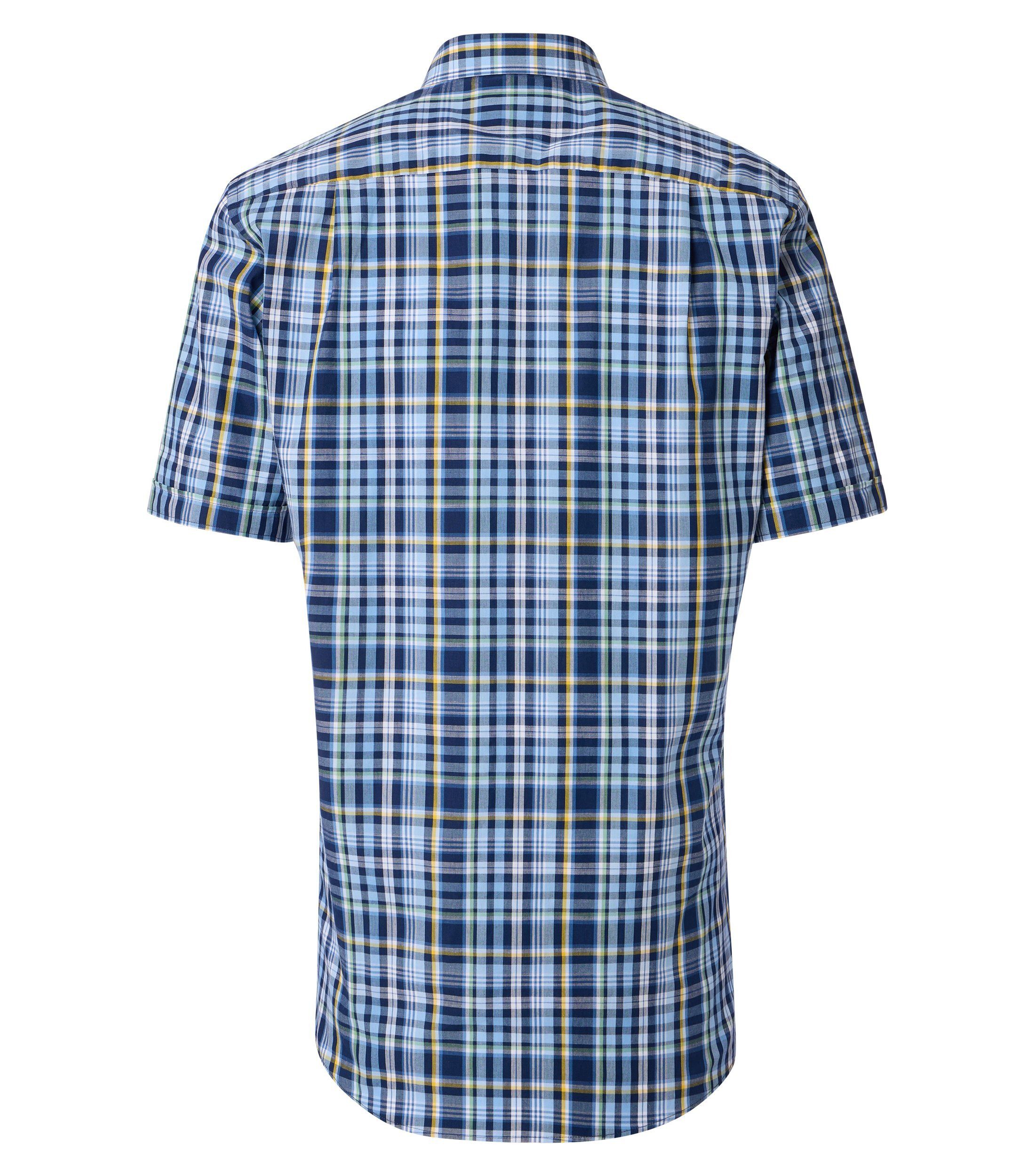 Redmond Kurzarmhemd kariert Modern Fit