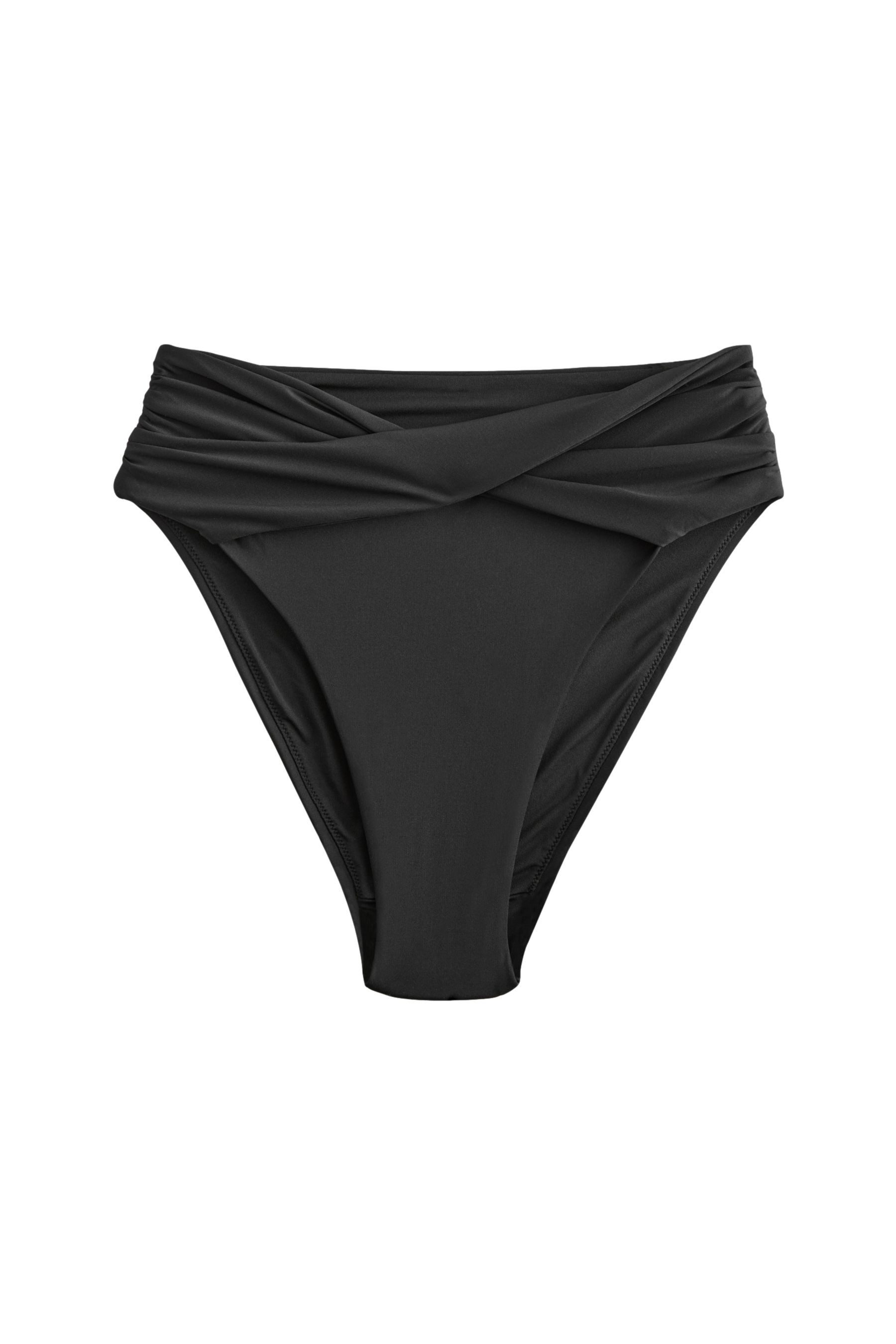 Next Bikini-Hose Hochbund-Bikinihose mit hohem Beinausschnitt günstig online kaufen
