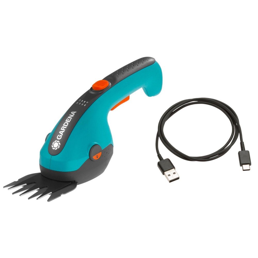 GARDENA Akku-Grasschere ClassicCut - Akku-Grasschere - blau/grau