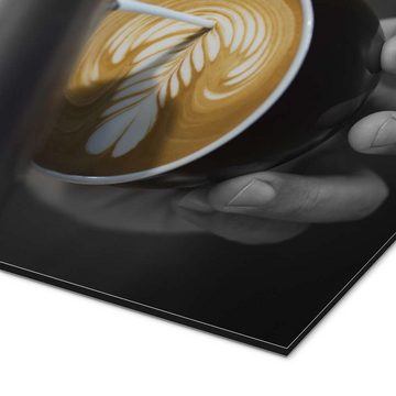 Posterlounge Alu-Dibond-Druck Editors Choice, Latte Art, Küche Fotografie