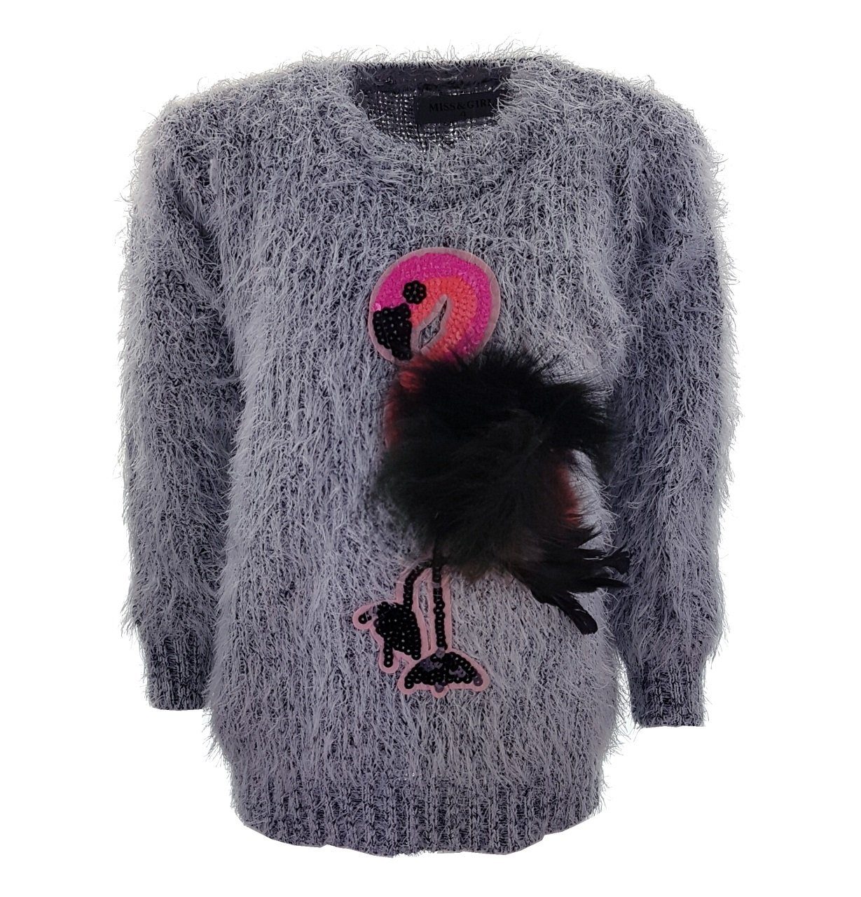 Girls Fashion Вязаные свитера Девочкам Kuschel Pullover, MS6301
