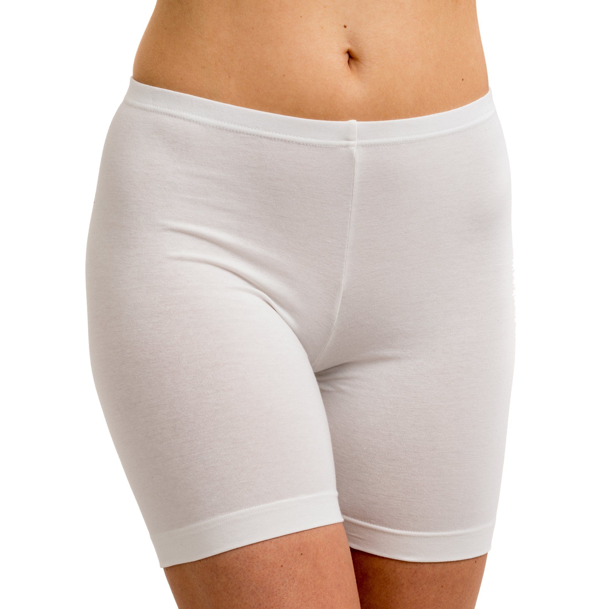 HERMKO Schlüpfer 5780 Bio-Baumwolle/Elastan Knielanger Longpant, Schlüpfer