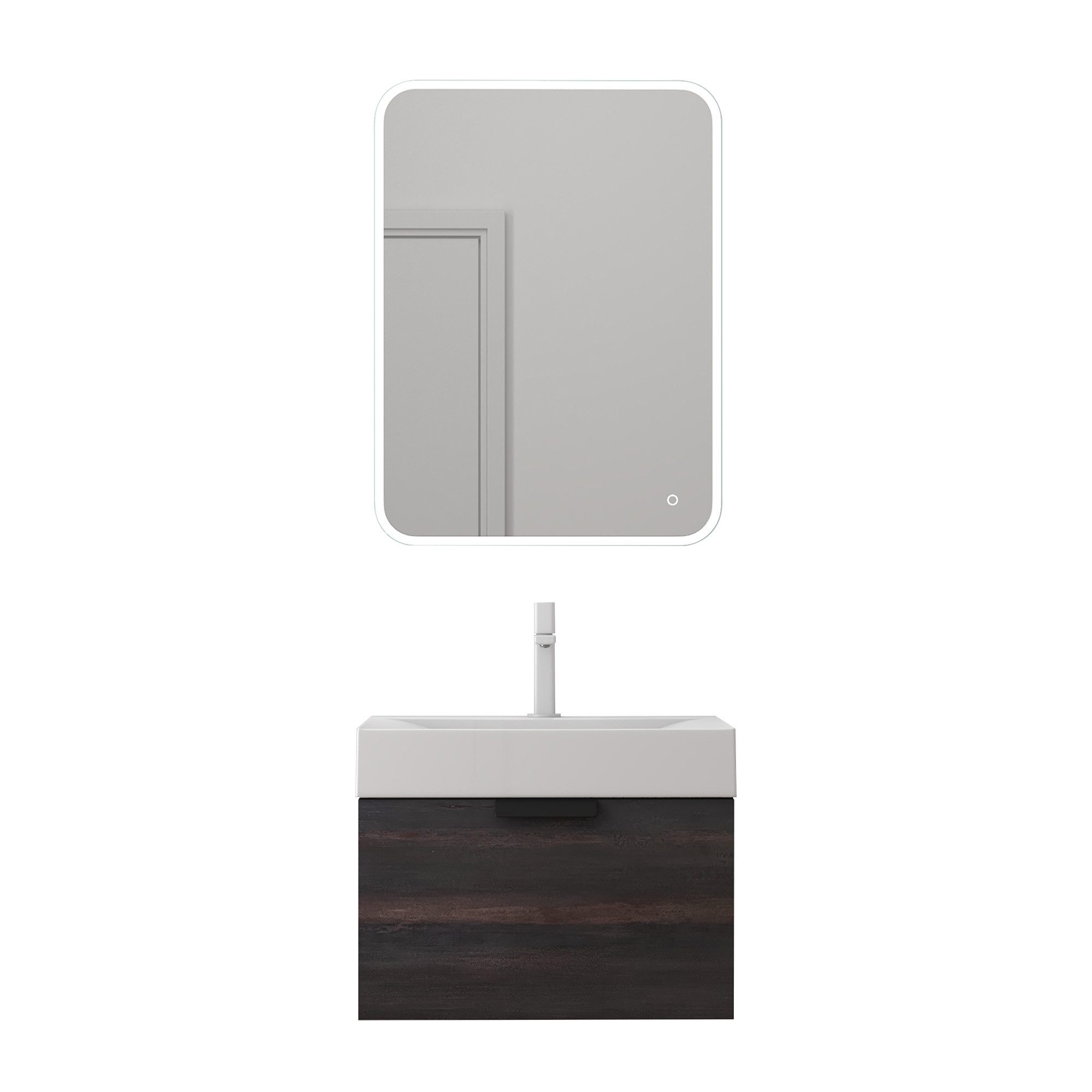 doporro Badmöbel-Set Design Waschtisch-Unterschrank Soft-Close Badschrank-S günstig online kaufen