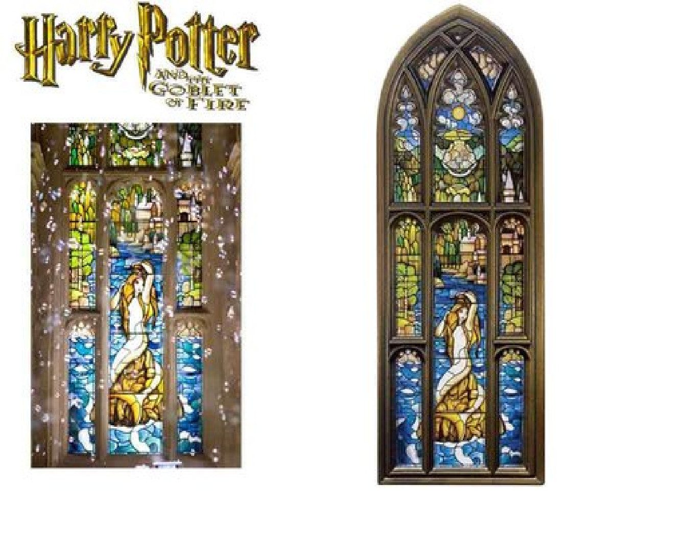 Fanatik Sammelfigur Harry Potter Meerjungfrau Buntglas Collectible Ingot (1 St)