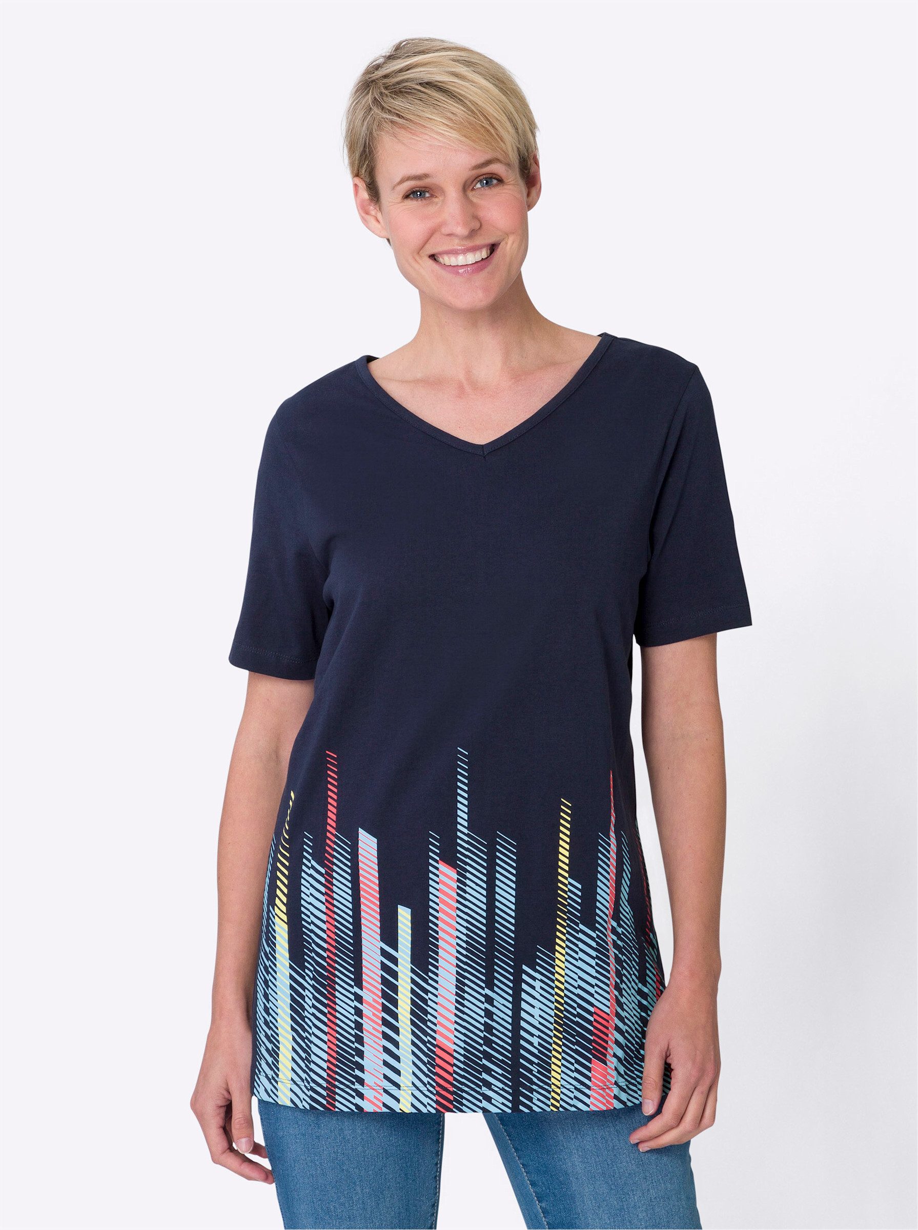 Sieh an! Trainingsshirt Longshirt . günstig online kaufen