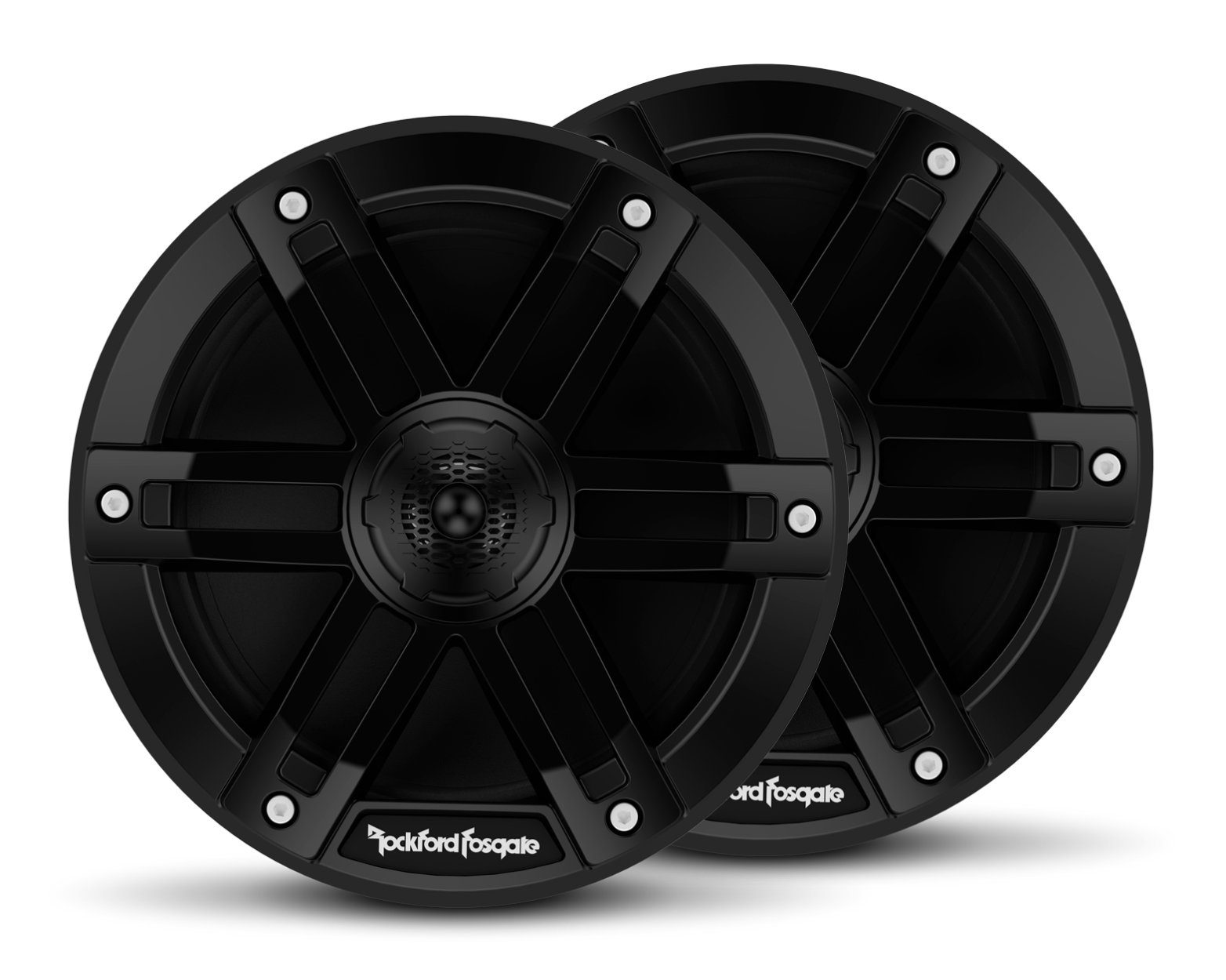 Rockford Fosgate Marine Koax Lautsprecher 16,5 cm M0-65B Schwarz Auto-Lautsprecher