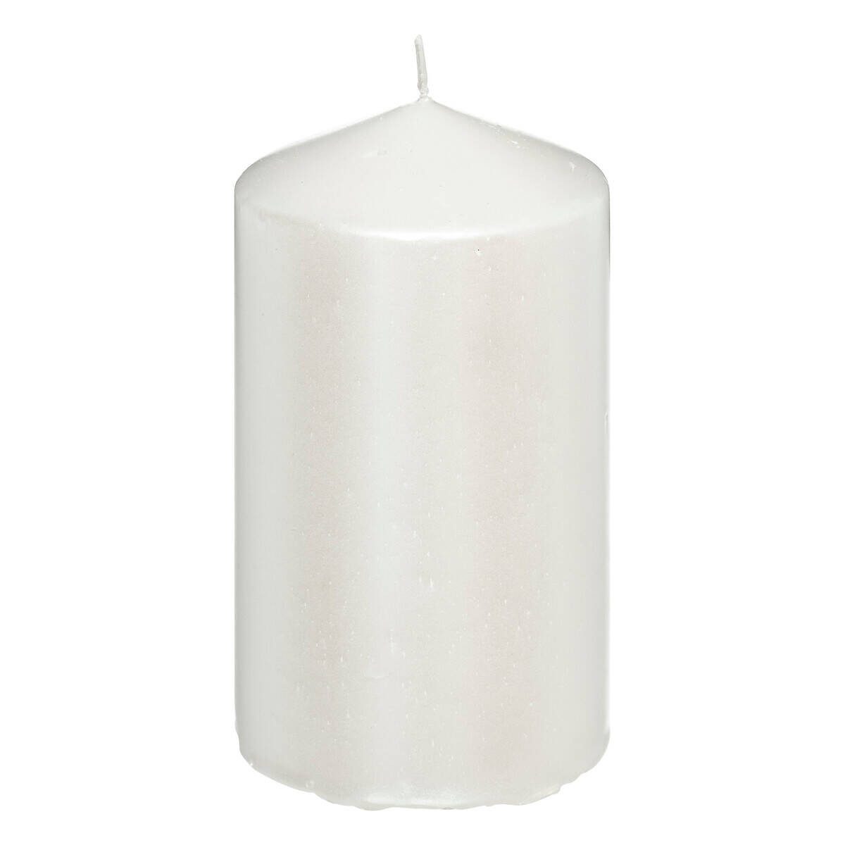 Atmosphera Créateur d'intérieur Kerzenlaterne Stumpenkerze, glänzend, 12 cm
