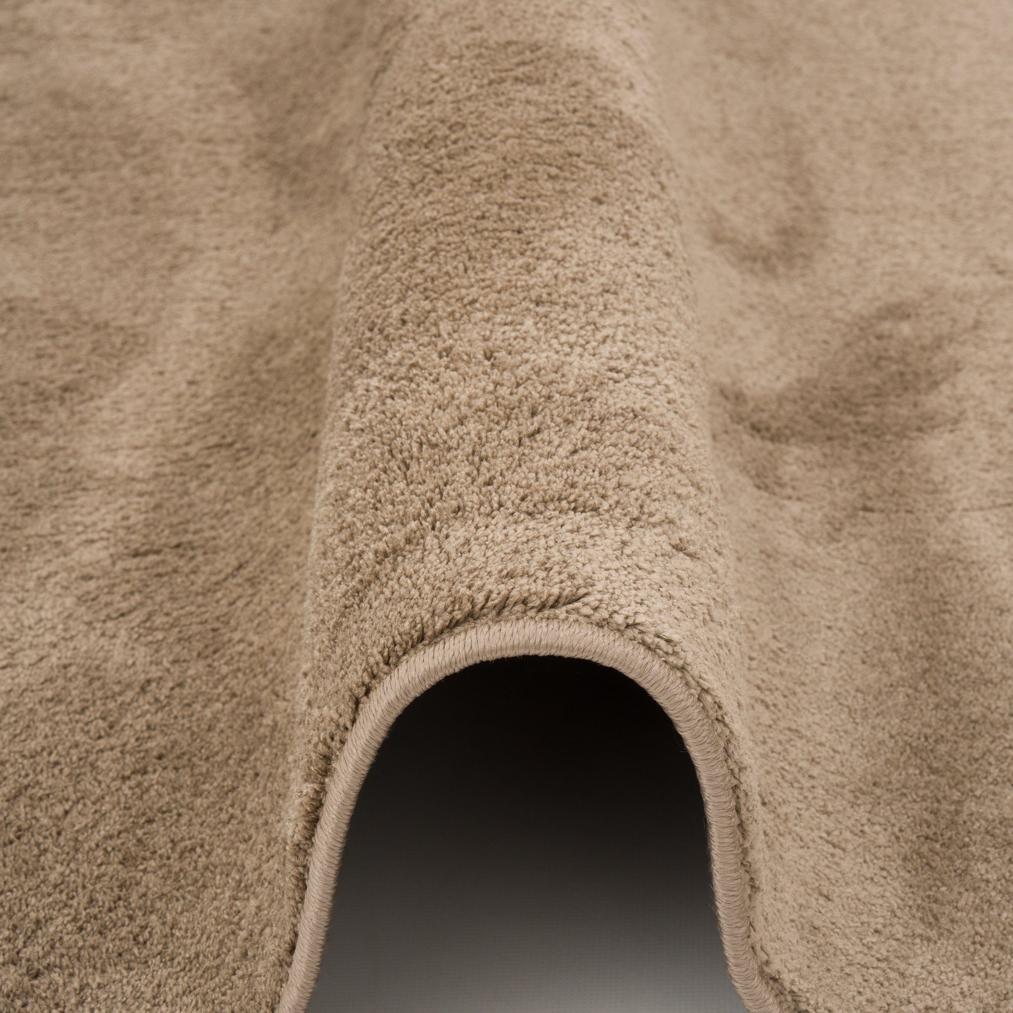 Pergamon Hochflor-Teppich Hochflor Langflor Teppich Super Soft Melia Rund, Rund, Höhe: 20 mm
