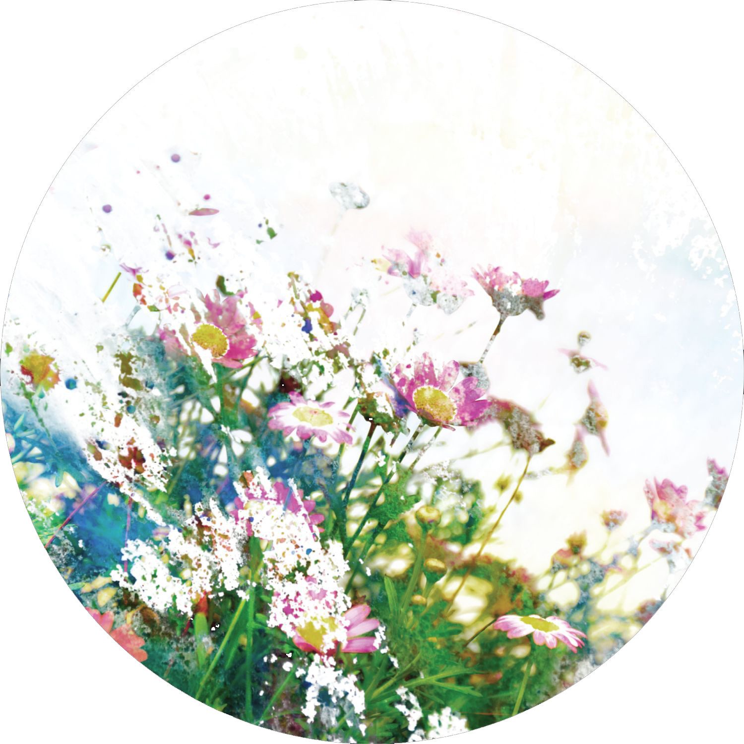 Sanders & Sanders Wandtattoo Blumen