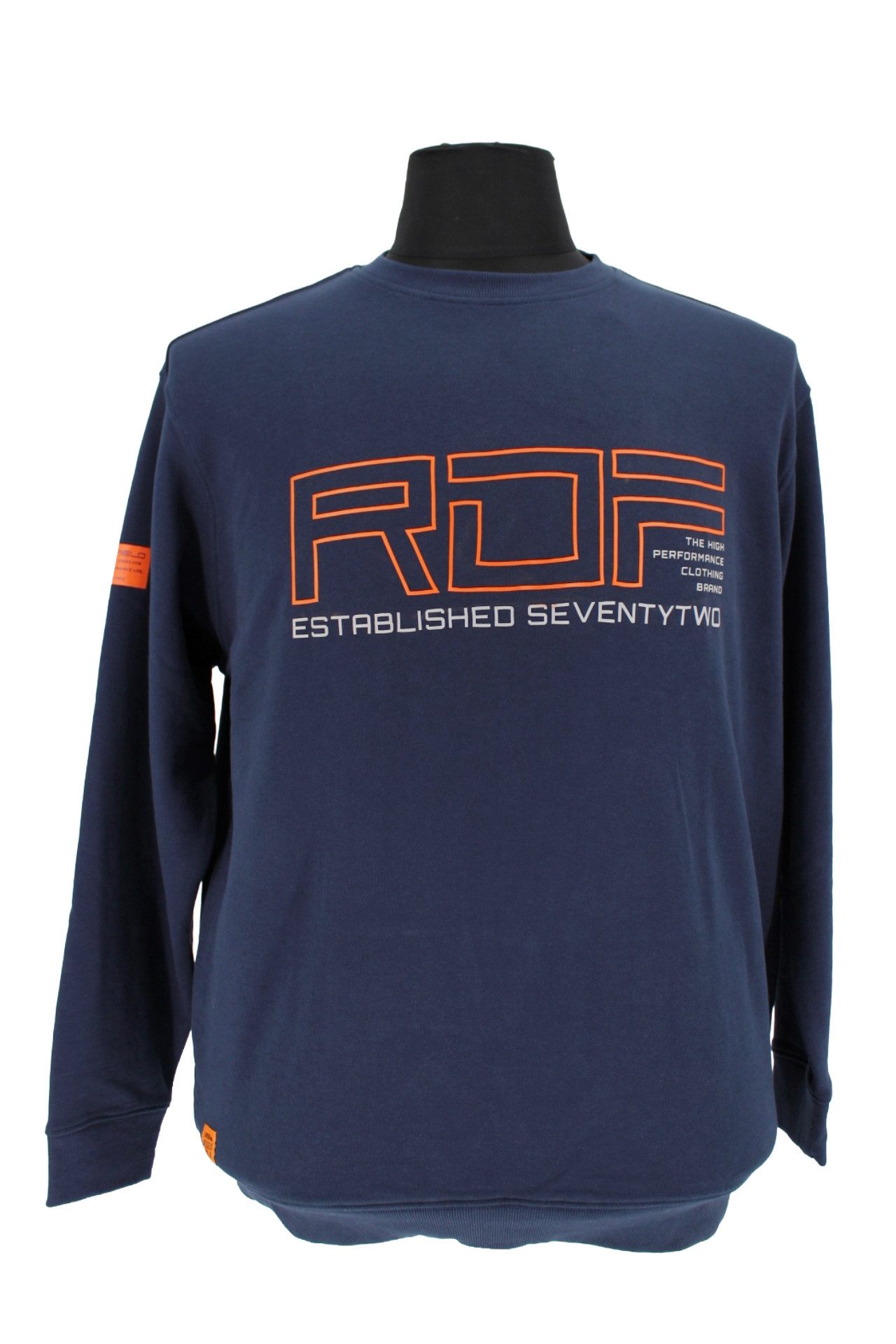 Sweatshirt Sweatshirt Style 1022 dunkelblau Dunkelblau