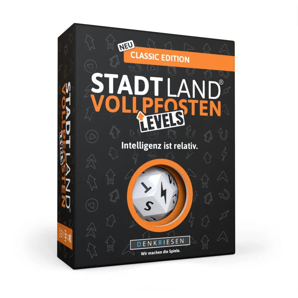 Spiel DENKRIESEN - STADT LAND VOLLPFOSTEN® - Levels - CLASSIC EDITION -...