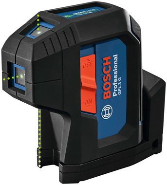 Bosch Professional Punktlaser »GPL 3 G Professional«, mit Tasche und Batterien