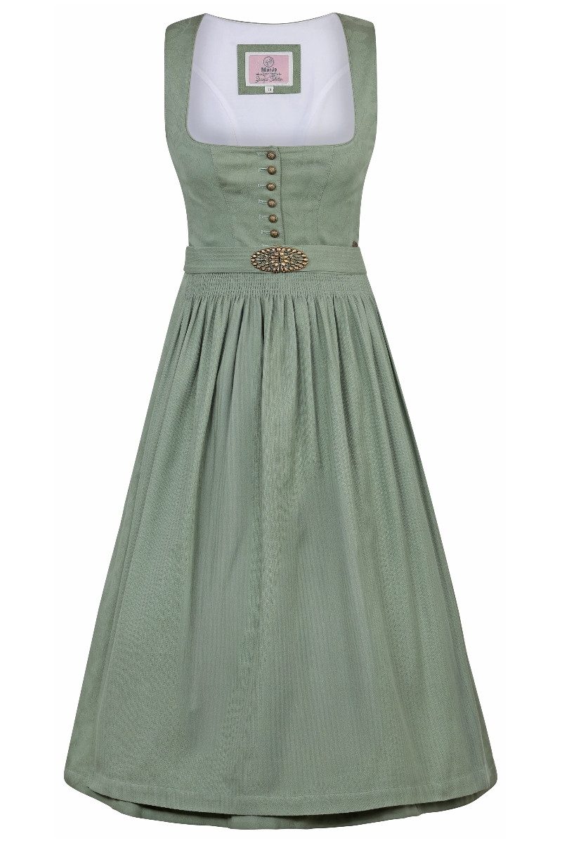 MarJo Dirndl Midi Dirndl 2tlg. - ROSENAU - pinie