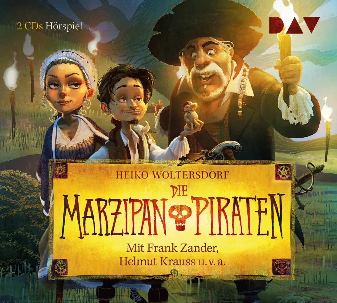 Hörspiel Die Marzipanpiraten, 2 Audio-CDs
