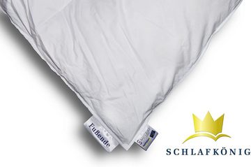 Sommerbettdecke, Sommer Daunendecke, SCHLAFKÖNIG, Füllung: 100% Daunen Klasse 1, für Allergiker geeignet