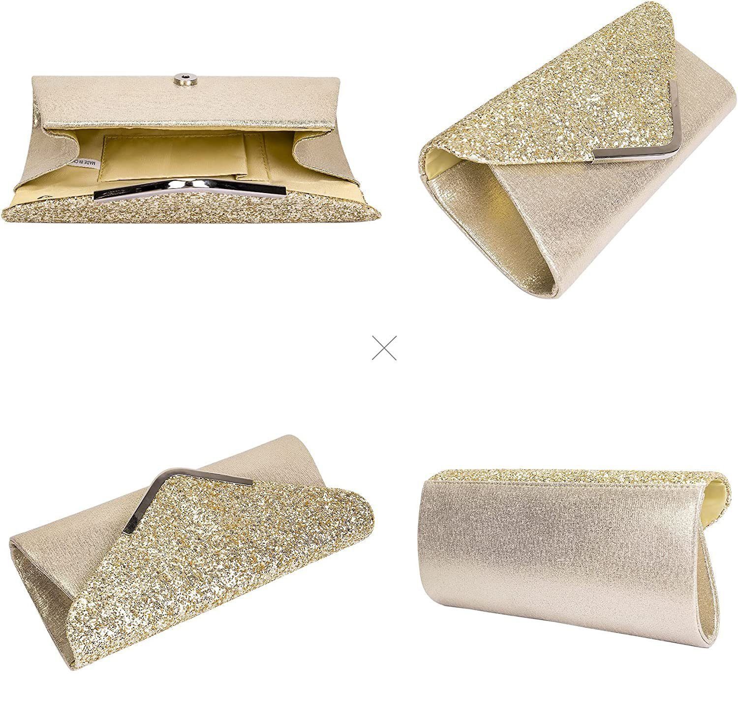 Coonoor Abendtasche Frauen Glitter Umschlag Clutch günstig online kaufen