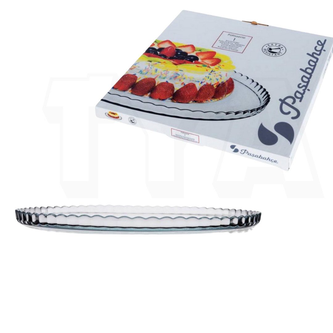 Servierplatte Dajar 10345 Tortenplatte 32cm Patisserie, Glas, Transparent 32cm