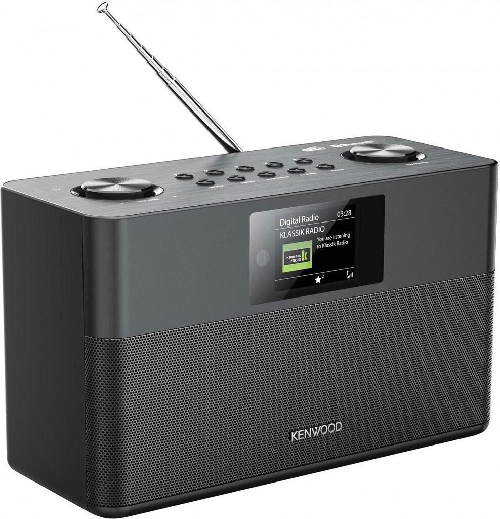 Kenwood CR-ST80DAB-B Digitalradio (DAB) (Digitalradio (DAB), Bluetooth, Wecker, Sleeptimer)