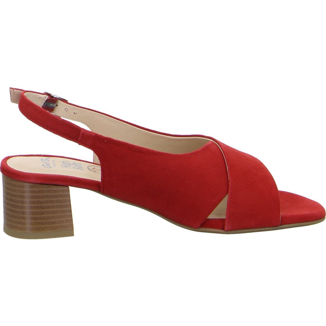 Ara Ara Schuhe, Sandalette Rauleder rot Prato - Damen Sandalette 047991