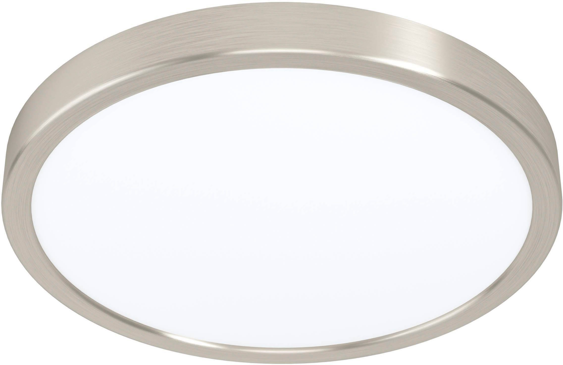 EGLO Aufbauleuchte Fueva 5 Deckenlampe, Wohnzimmerlampe, Stahl und Kunststoff, Flurlampe, LED fest integriert, Neutralweiß, Ø 28,5 cm, Aufbauleuchte, Deckenlampe, Weiß, LED Aufbaulampe, Lampe