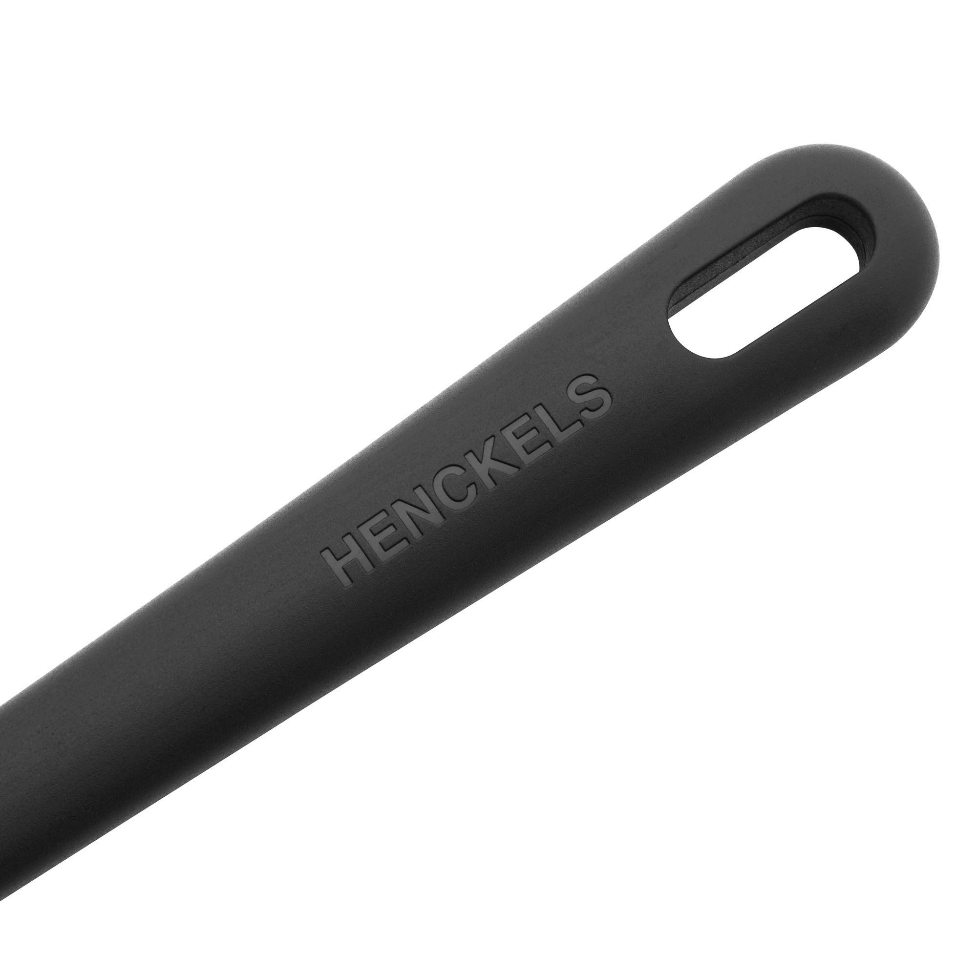 HENCKELS by ZWILLING Servierlöffel Silicone Onyx, Hitzebeständig, Aufhänge-Öse, Spülmaschinengeeignet – Bild 5 von 5